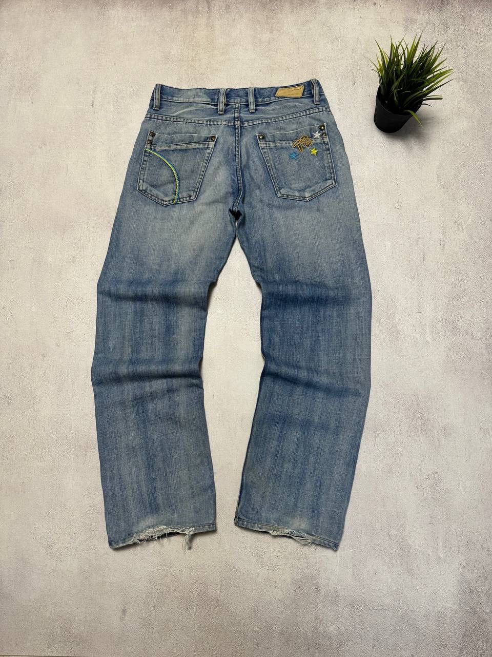 Diesel Vintage Diesel Jeans Denim Pants Distressed Wash Baggy 90s Size US 32 / EU 48 - 6 Thumbnail