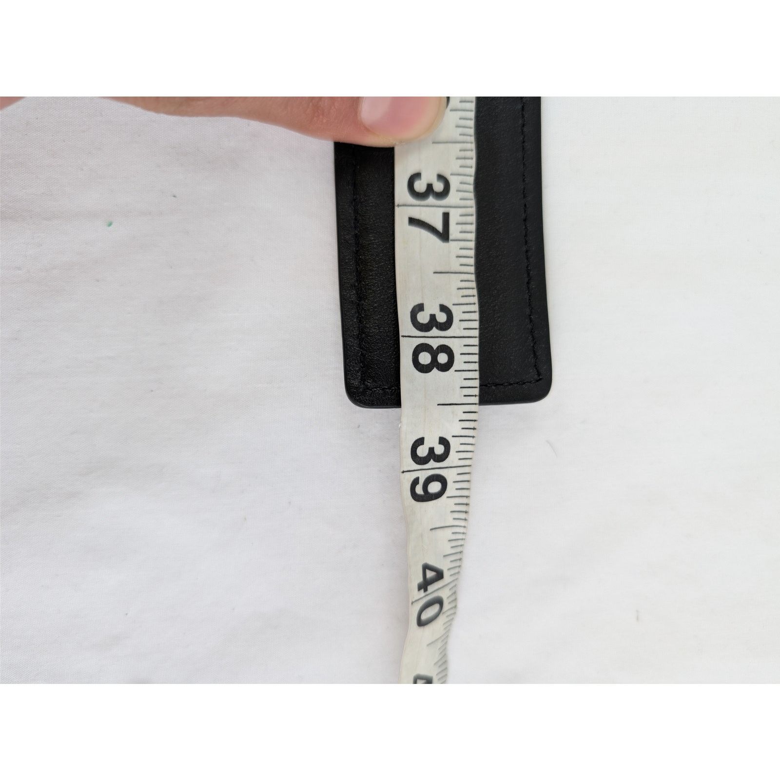 Amiri o1rshd1 Size: 85cm / 4cm Amiri Staggered Belt in Black Size 34 - 14 Thumbnail