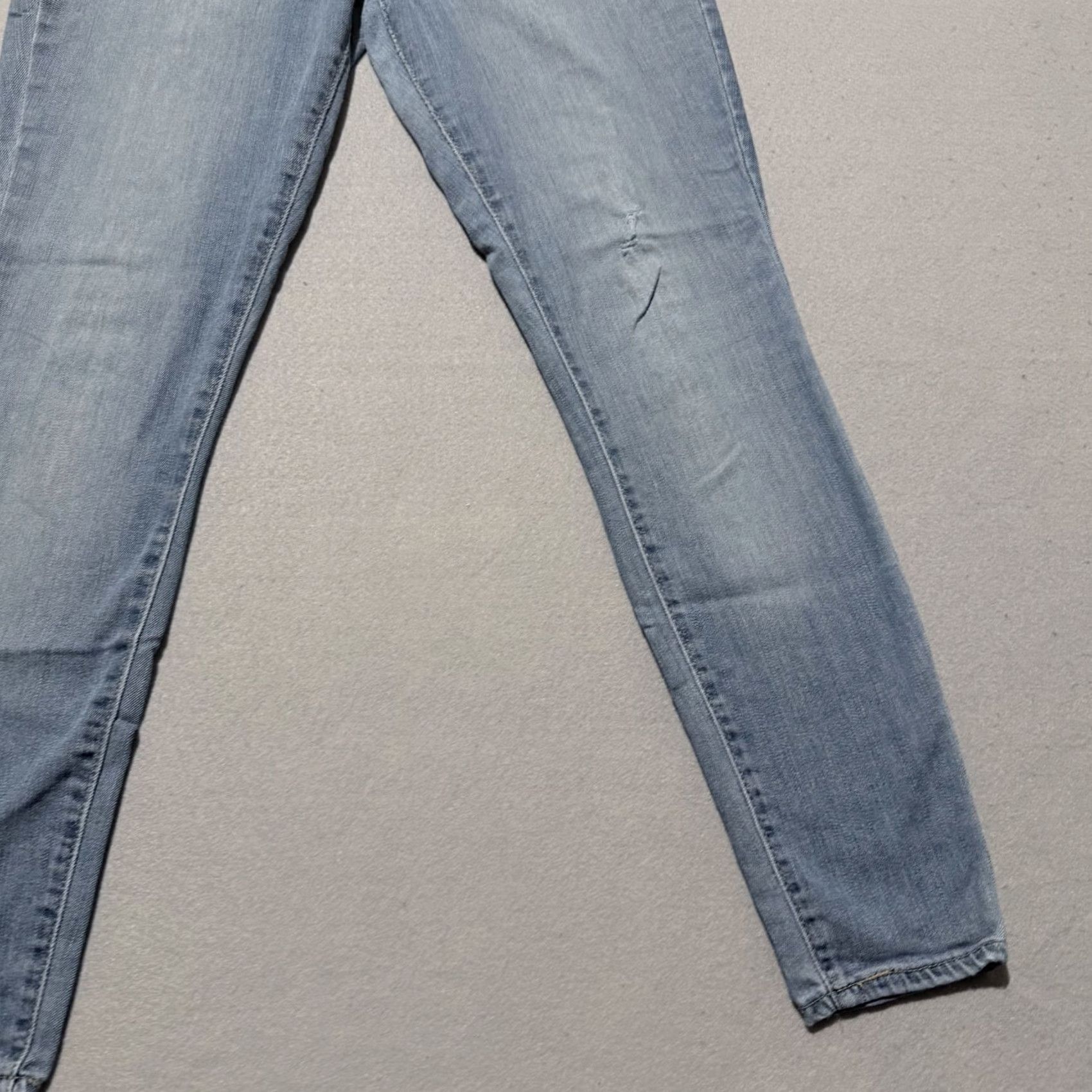 Levi's Signature by Levi Strauss Jeans Women's Blue Denim 10 Modern Mid Rise Skinny Jeans Size 32" / US 10 / IT 46 - 7 Thumbnail