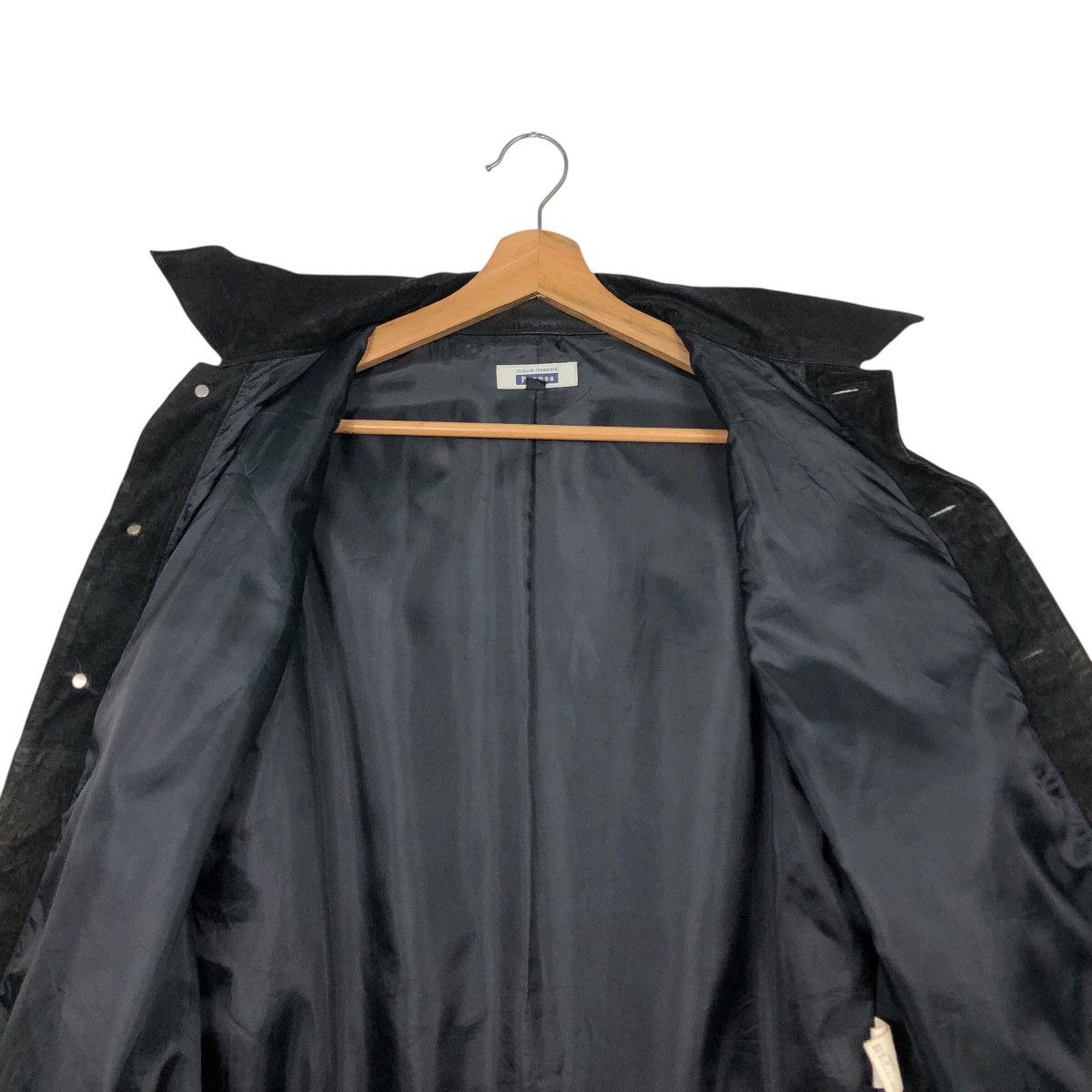 Japanese Brand Prensa Stylish Standard Suede Jacket Black Worker Essential Size US L / EU 52-54 / 3 - 15 Thumbnail