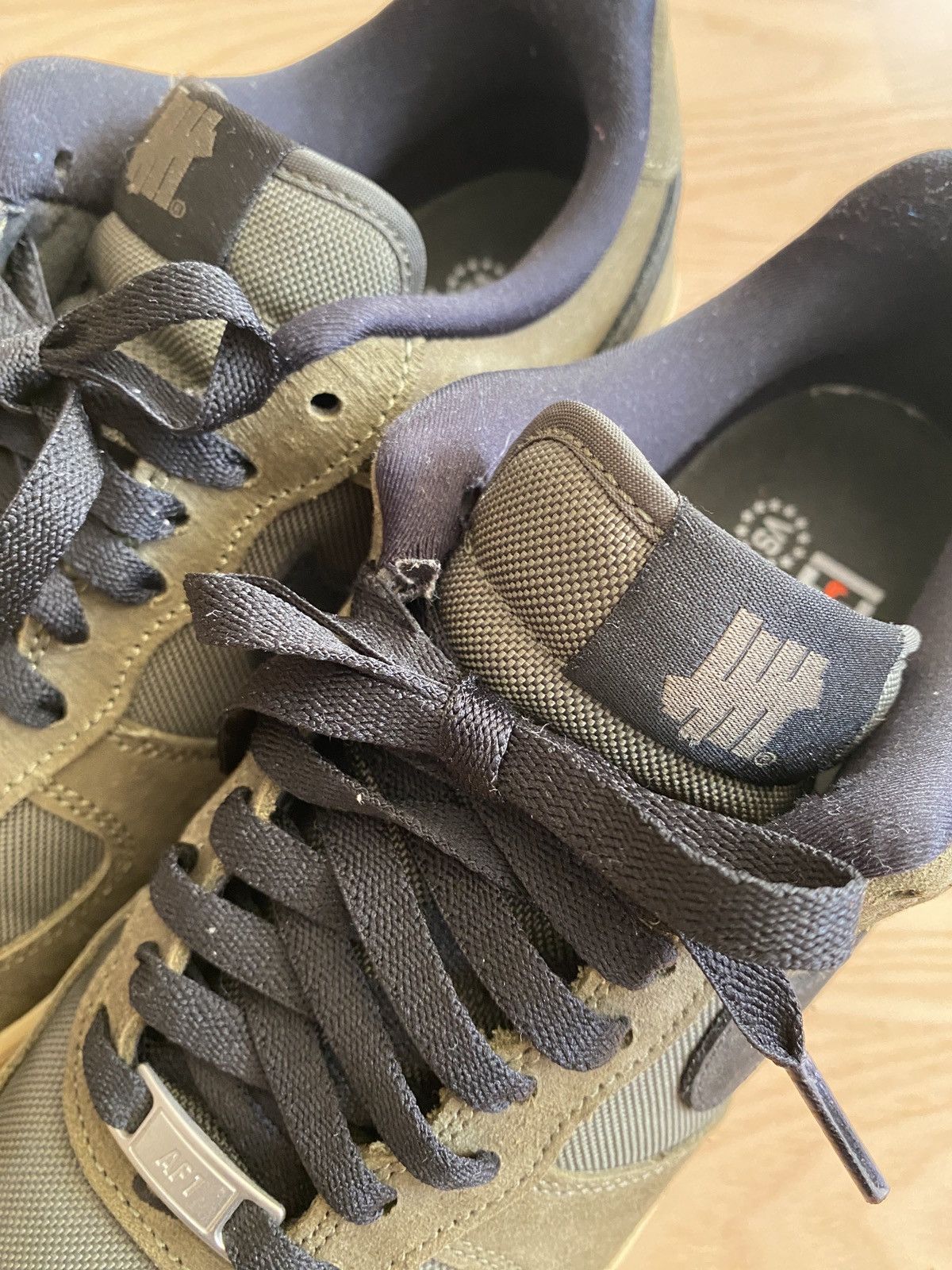 Nike × Undefeated Nike x Undefeated Air Force 1 Low SP “Ballistic” Size US 8.5 / EU 41-42 - 7 Thumbnail