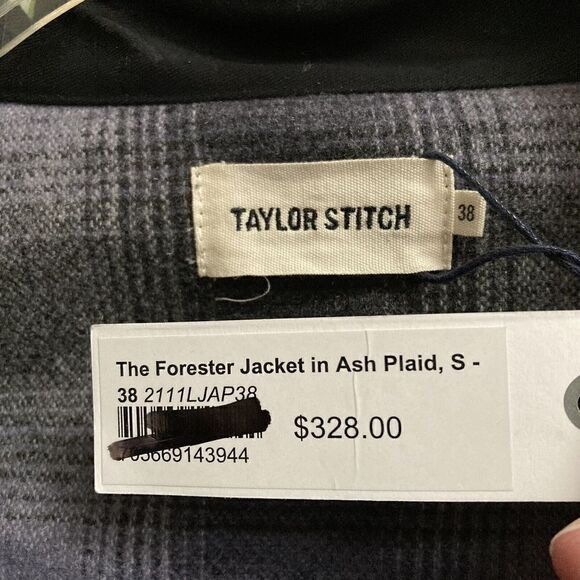 Taylor Stitch Taylor Stitch The Forester Jacket Wool Ash Barn Chore Plaid Size US S / EU 44-46 / 1 - 5 Thumbnail