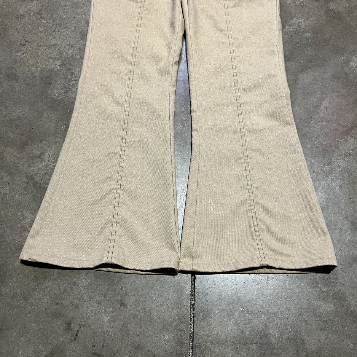 JCPenney Vintage 70s JC Penney Super Denim Flare Bell Bottom Pants Size US 32 / EU 48 - 3 Thumbnail