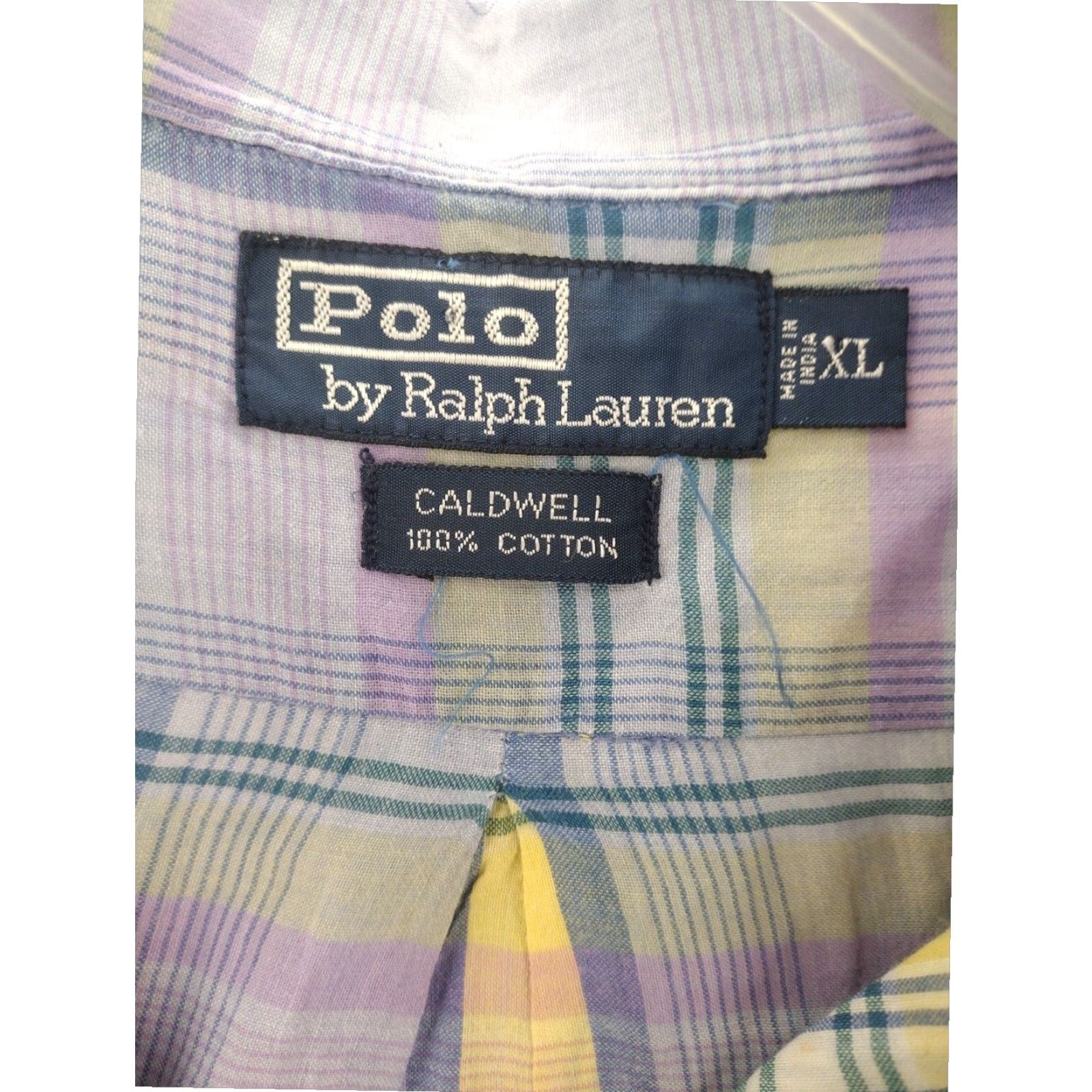 Ralph Lauren Ralph Lauren Mens XL Plaid Long Sleeve Button Up Shirt Casual Size US XL / EU 56 / 4 - 5 Thumbnail