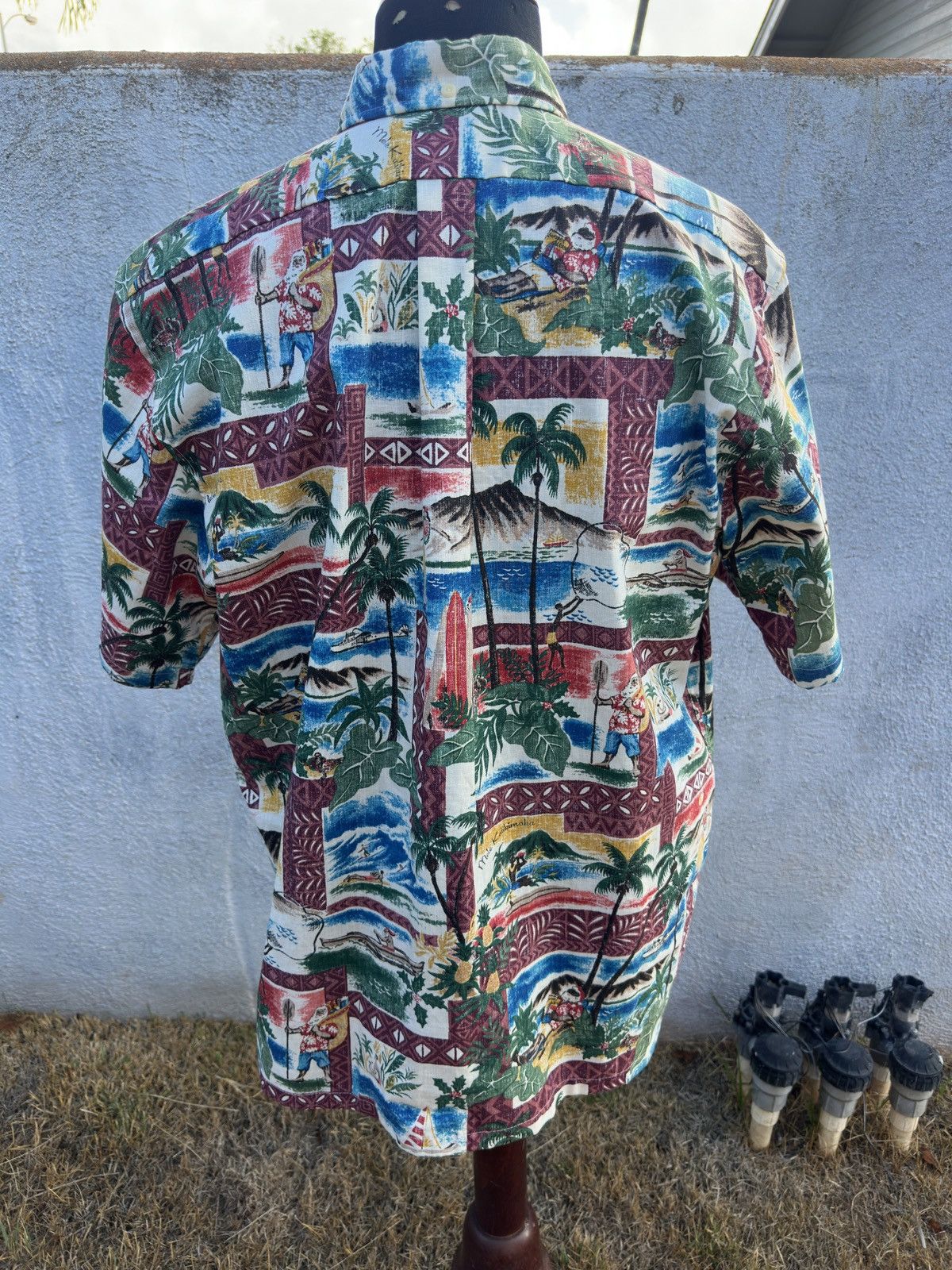 Reyn Spooner Reyn Spooner Classic Fit Mele Kalikimaka Christmas Men's XL Size US XL / EU 56 / 4 - 2 Thumbnail
