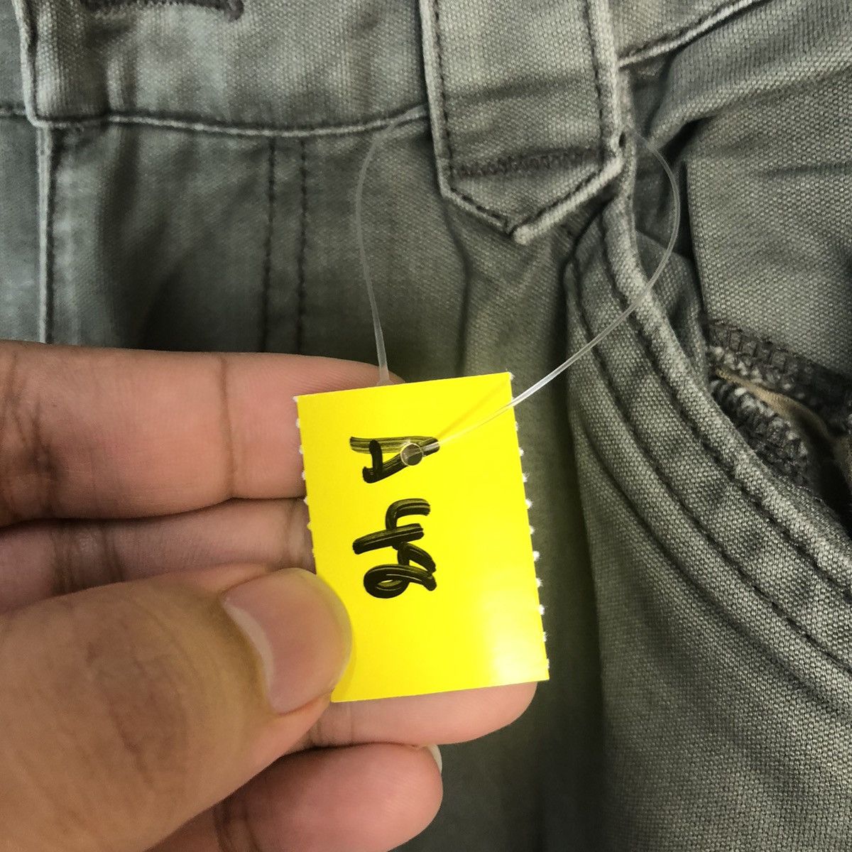 Japanese Brand Fredy Npit Green Cargo Multipocket Pants #A48 Size US 29 - 11 Thumbnail