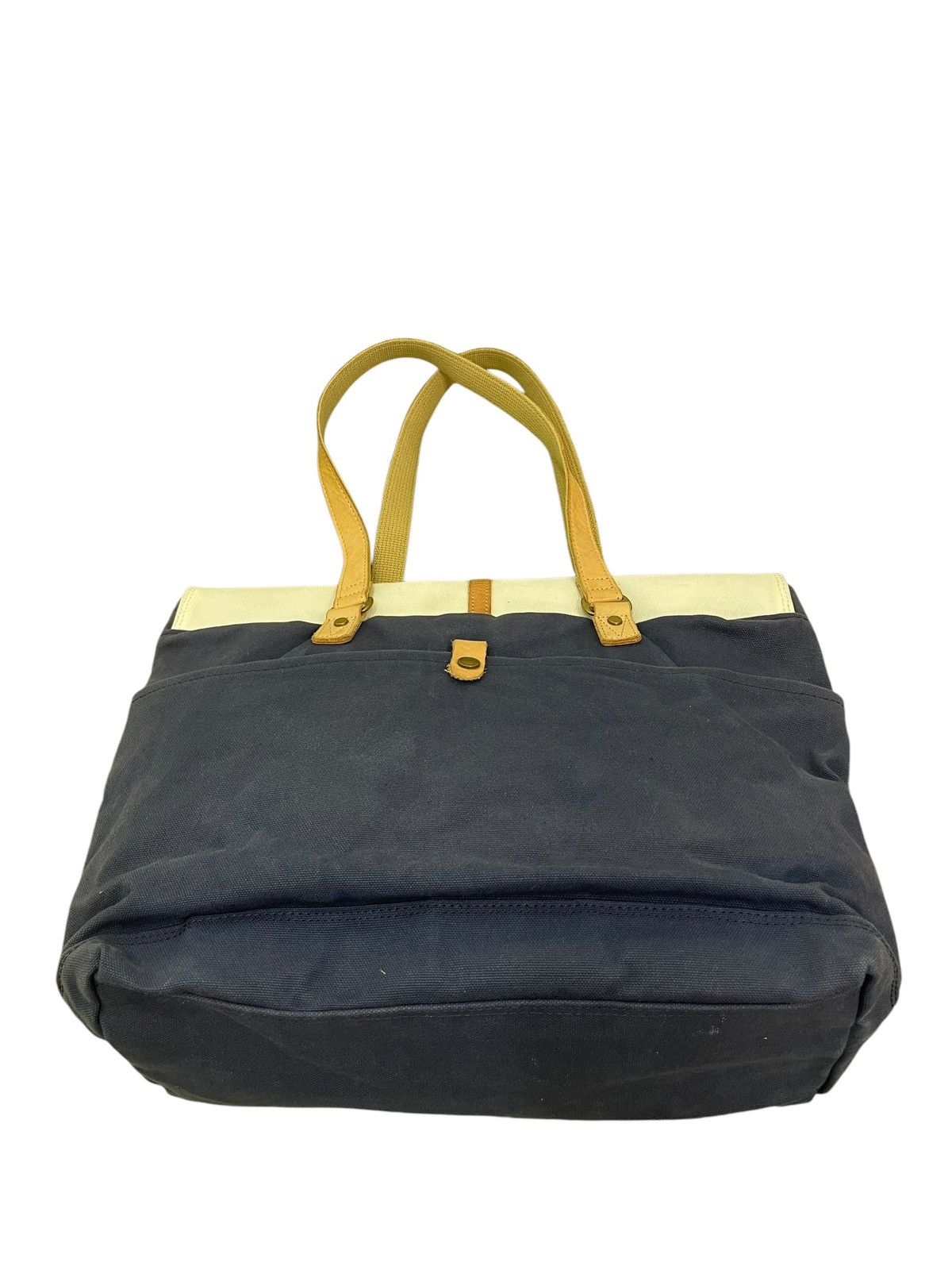 MasterPiece Cotton Canvas Leather Masterpiece Japan Tote Bag 9🟩 Size ONE SIZE - 15 Thumbnail