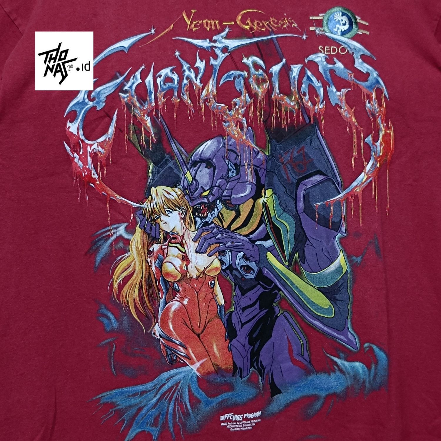 image of Anima Evangelion Asuka Langley in Red, Men's (Size Large)