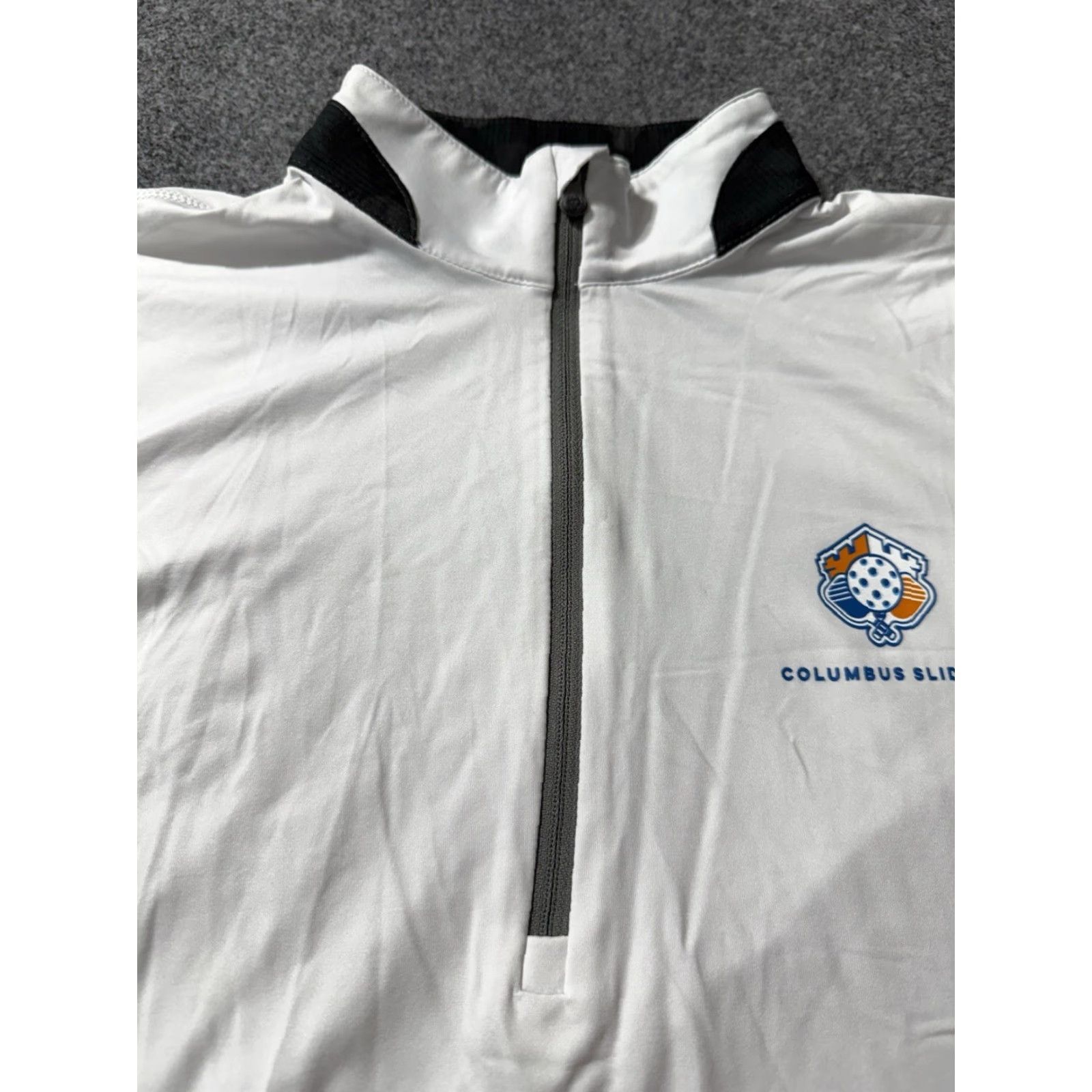 Vintage Greyson Mens Small Pullover Golf 1/4 Zip Breathable Lightweight Moisture Wicking Logo Shirt Size US S / EU 44-46 / 1 - 5 Thumbnail