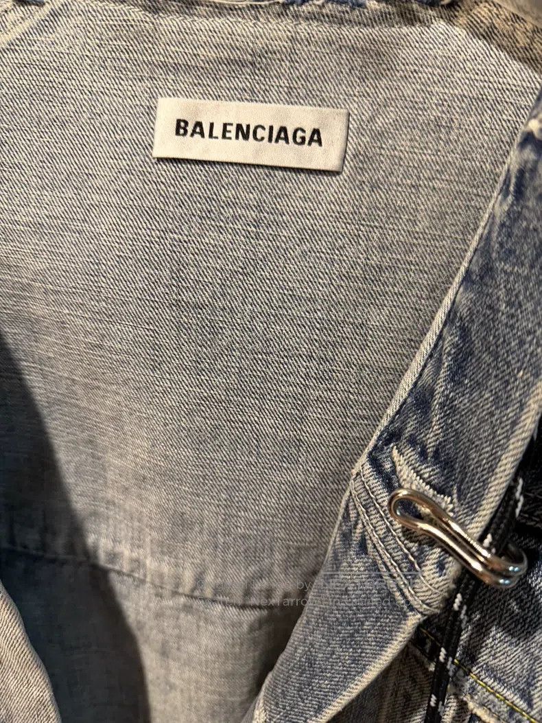Balenciaga Balenciaga denim jacket Size XS / US 0-2 / IT 36-38 - 6 Thumbnail