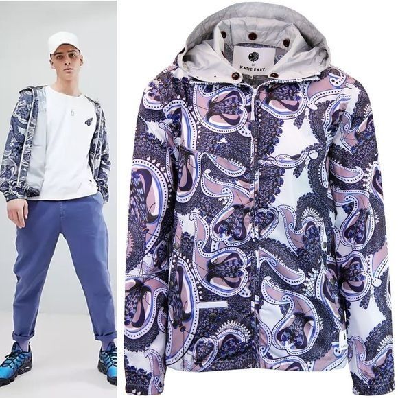 Katie Eary × Pretty Green Pretty Green X Katie Eary Unisex Papilio Printed Jacket Size US S / EU 44-46 / 1 - 14 Thumbnail