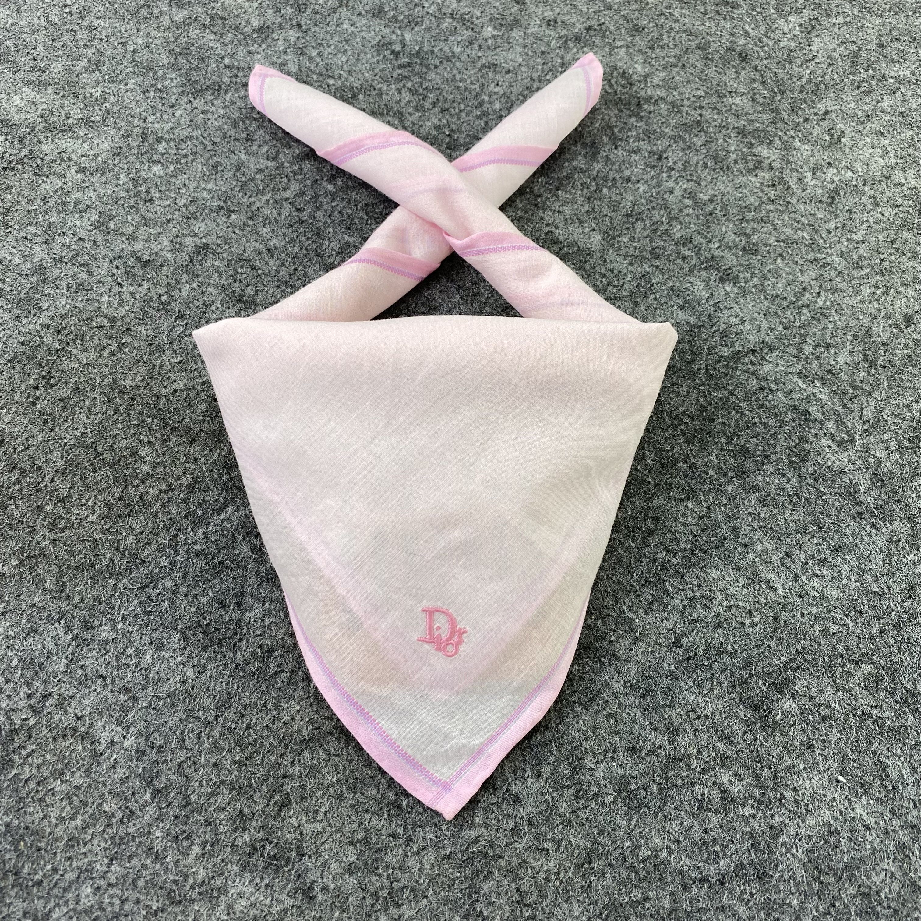 Designer Christian Dior Handkerchief / Bandana / Neckerchief-B805 Size ONE SIZE - 2 Thumbnail