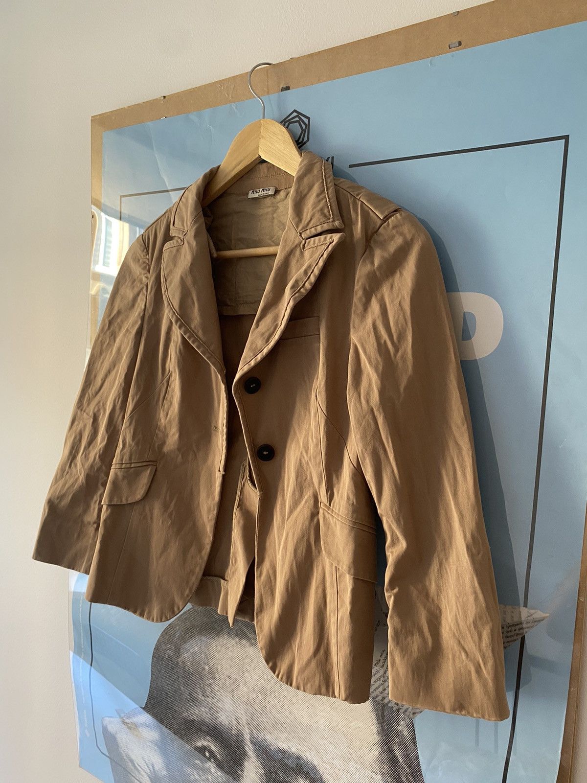 Miu Miu × Prada Miu Miu vintage blazer Size M / US 6-8 / IT 42-44 - 3 Thumbnail
