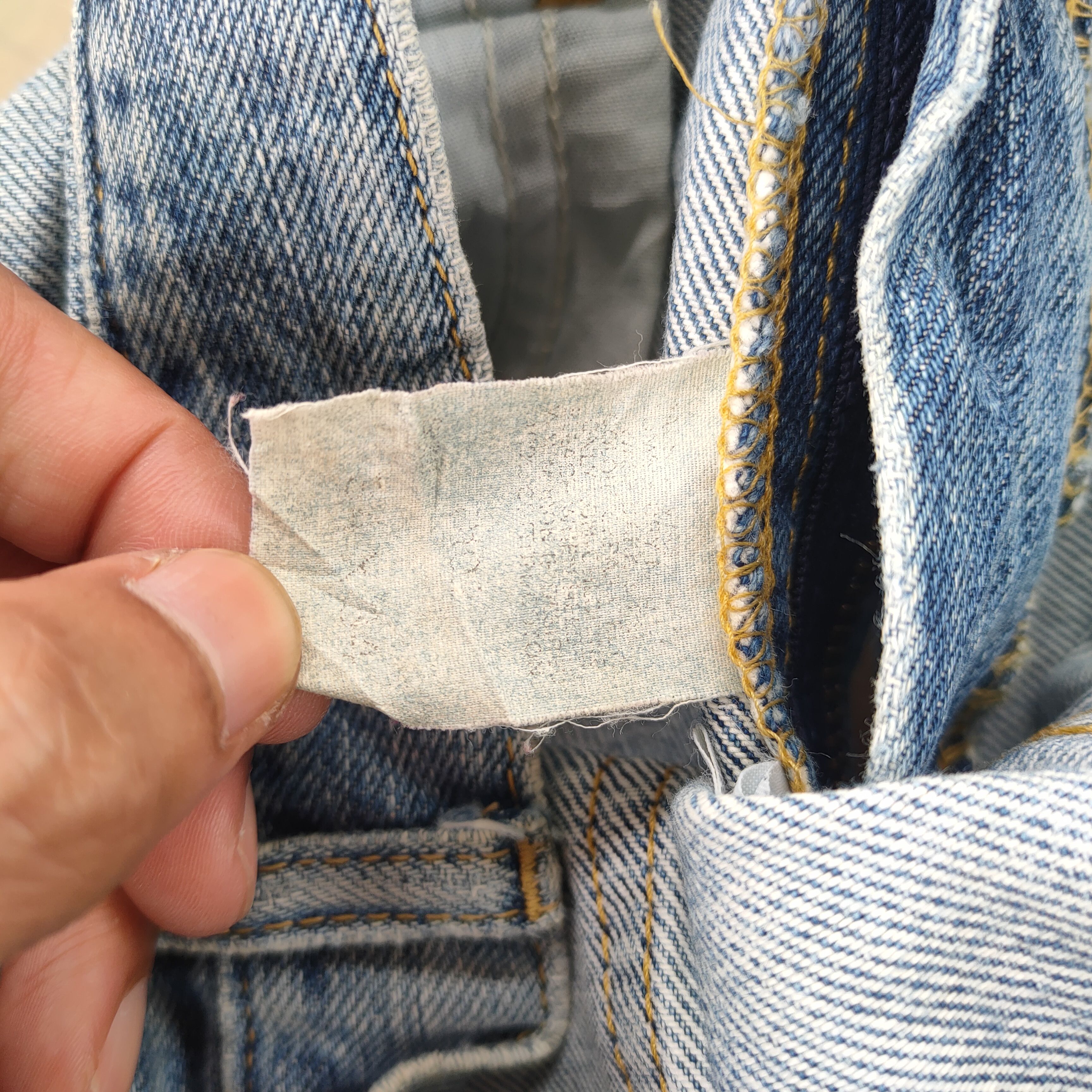 Edwin × Jean × Lee VINTAGE LEE EDWIN FADED RIPPED JEANS DENIM PANTS Size US 34 / EU 50 - 14 Thumbnail