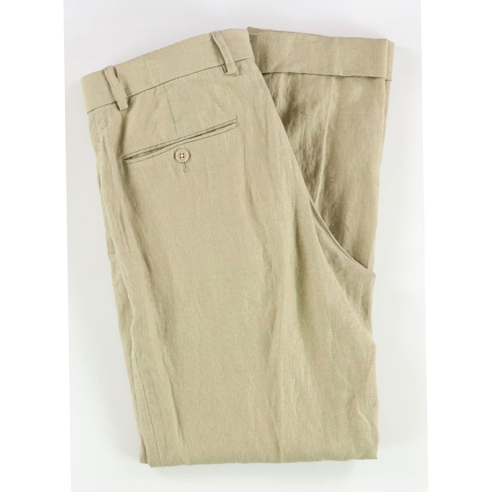 Ralph Lauren Ralph Lauren Mens Straight Leg Slacks Dress Pants, Brown, 38W x 32L Size US 38 / EU 54 - 3 Thumbnail