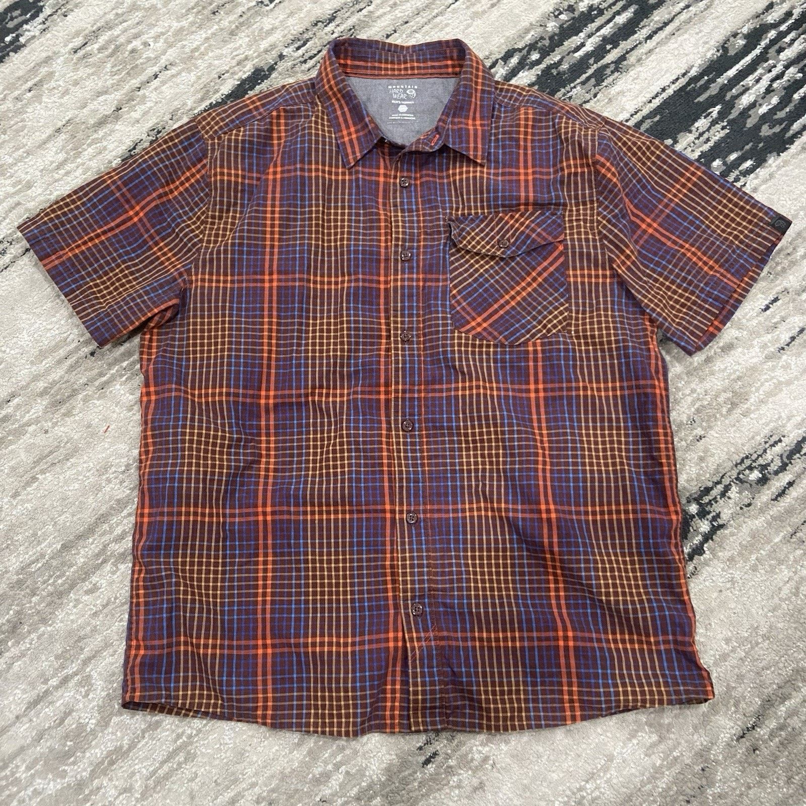 Mountain Hardwear Mountain Hardwear Shirt Mens Large Plaid Drummond Camp Size US L / EU 52-54 / 3 - 1 Thumbnail