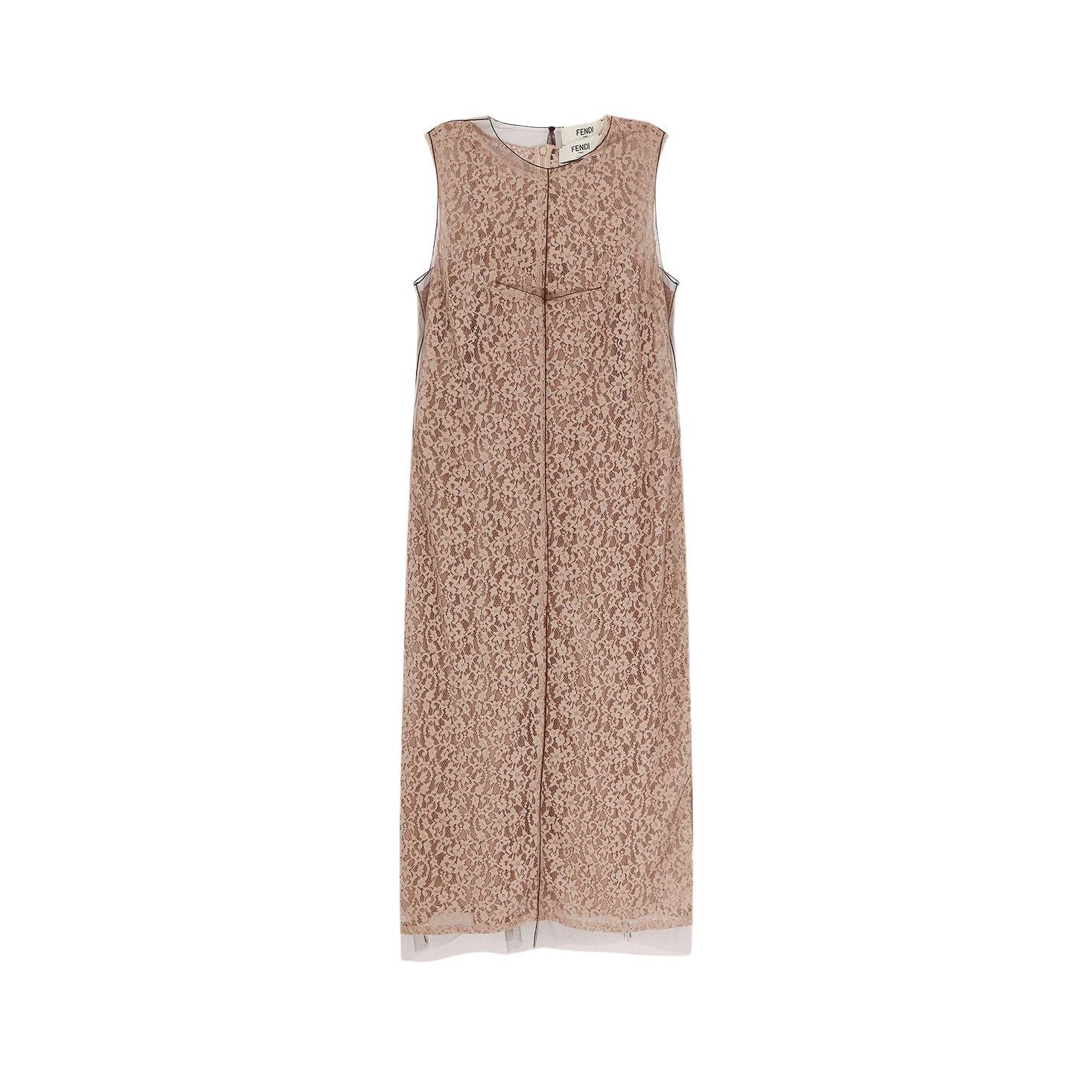 Fendi FENDI $3290 Pink Lace Dress New & Authentic | Grailed
