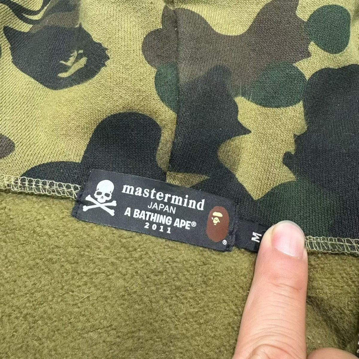 Bape BAPE MMJ FULL ZIP HOODIE Size US M / EU 48-50 / 2 - 8 Thumbnail