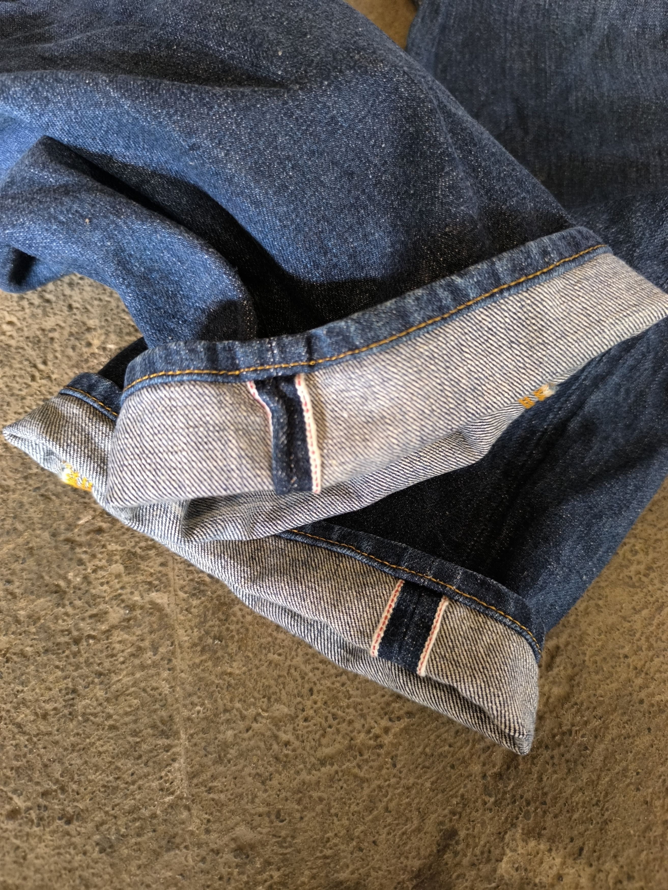 Other INTERNATIONAL WORLD JEANS SELVEDGE Size US 33 - 6 Thumbnail