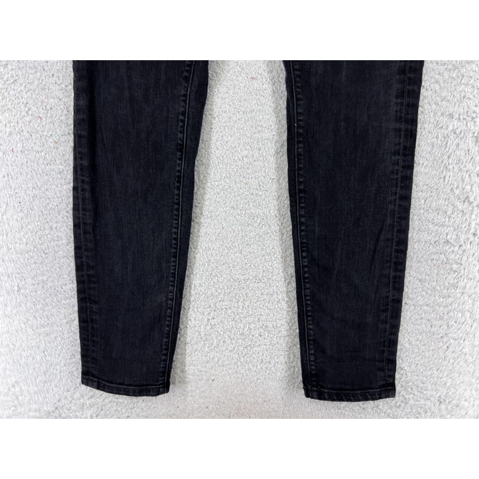 Ann Taylor Ann Taylor Jeans Womens 4 Black Denim Skinny Cotton 29x30 Loft Modern Bend Size 27" / US 4 / IT 40 - 2 Thumbnail