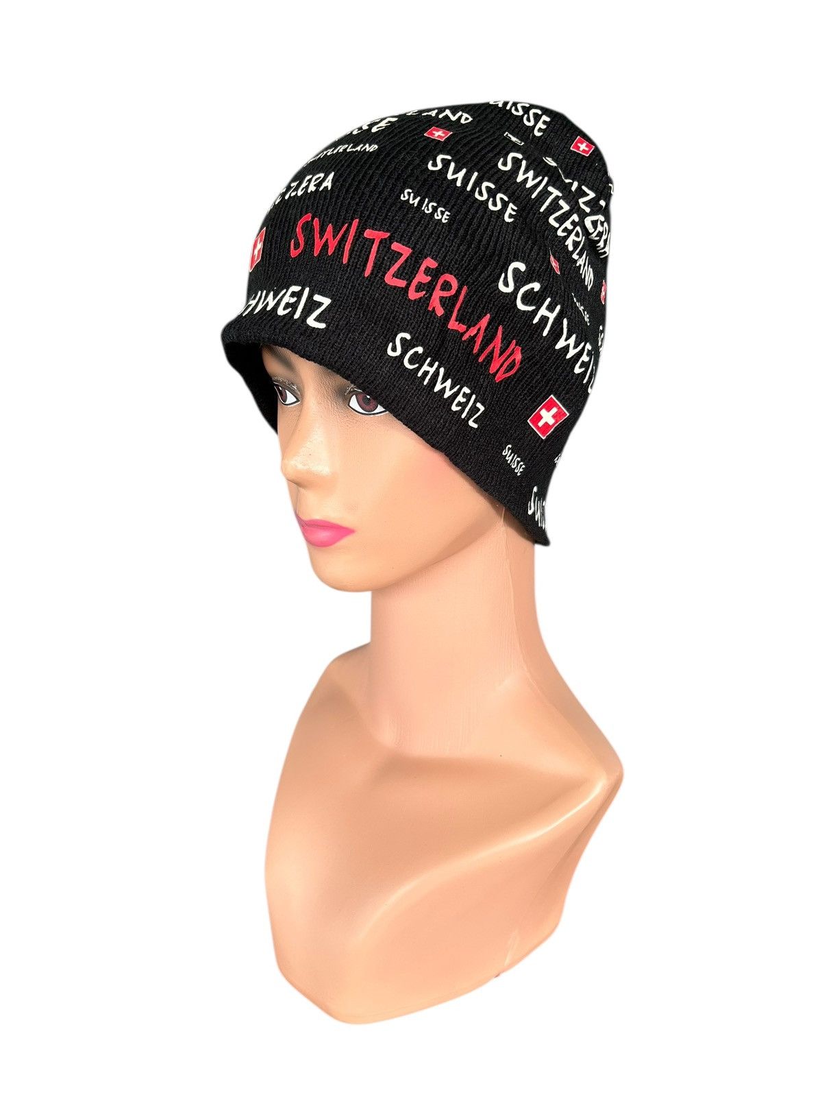 Japanese Brand × Kapital × Vintage Switzerland Vintage Style Beanie Hats Size ONE SIZE - 2 Thumbnail