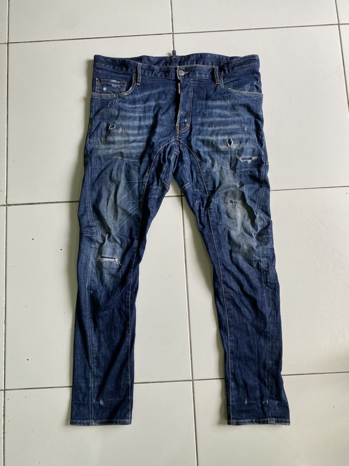 Dsquared2 Vintage Dsquared2 tidy Bikes jeans Size US 44 / EU 60 - 1 Thumbnail
