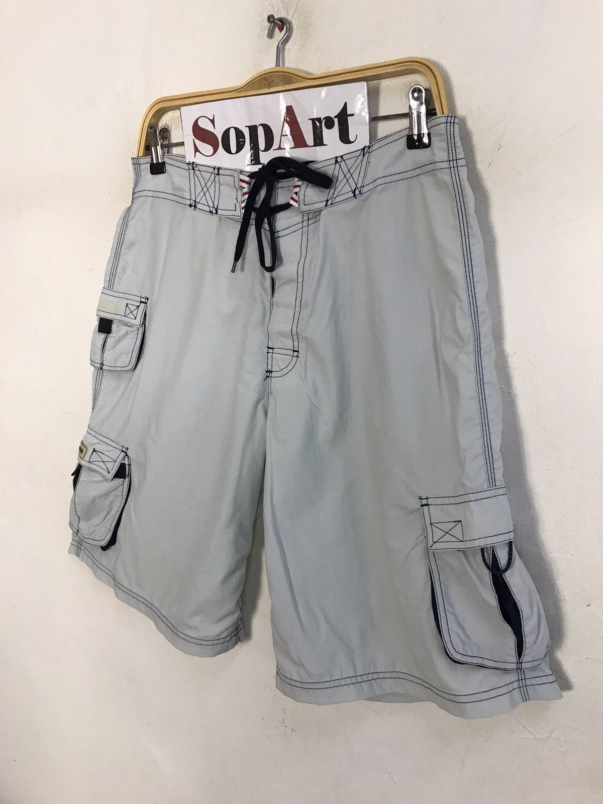 O'Neill × Vintage Vintage Short Pants Oneill Design Pocket Style Size US 31 - 4 Thumbnail