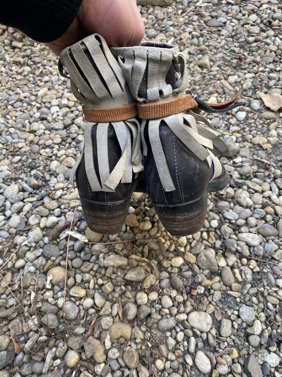 A.S.98 A.S.98 Avantgarde Laces Leather Boots Size US 8 / IT 38 - 8 Thumbnail
