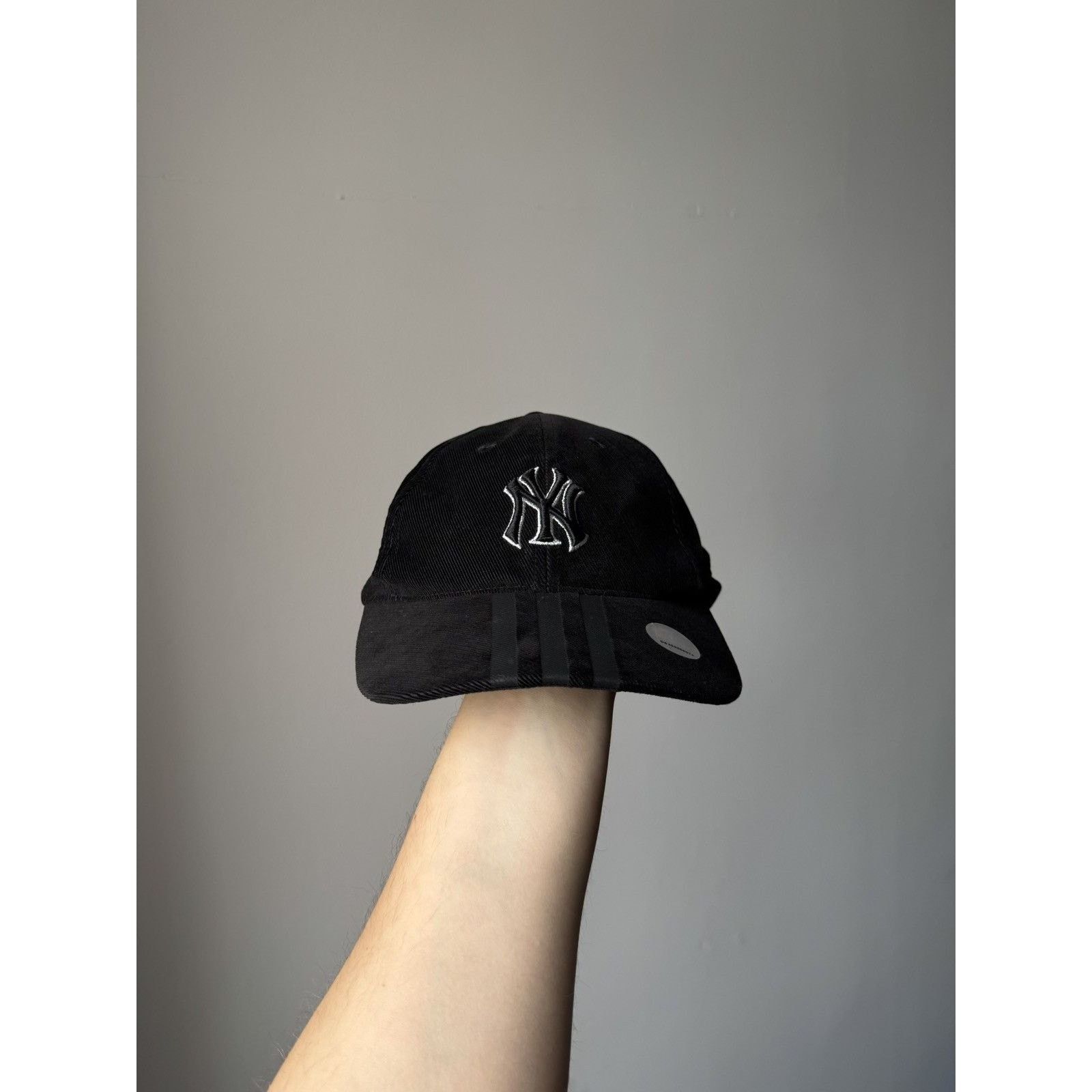 帽子 90s y2k OLD Newera MLB Yankees CAP BLACK Y2K 90s MLB Yankees Black Vintage Cotton Cap Unisex M/L | eBay