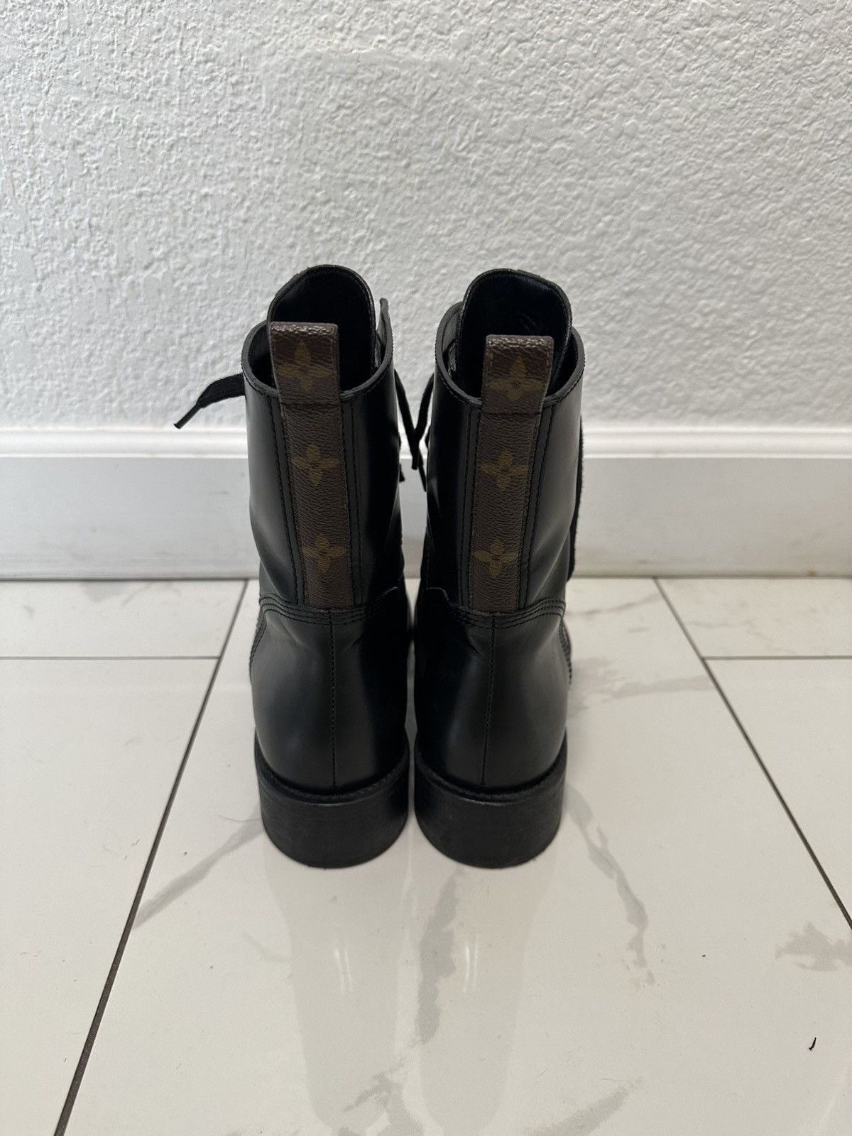 Louis Vuitton LV Leather Boots Size US 8 / IT 38 - 3 Thumbnail