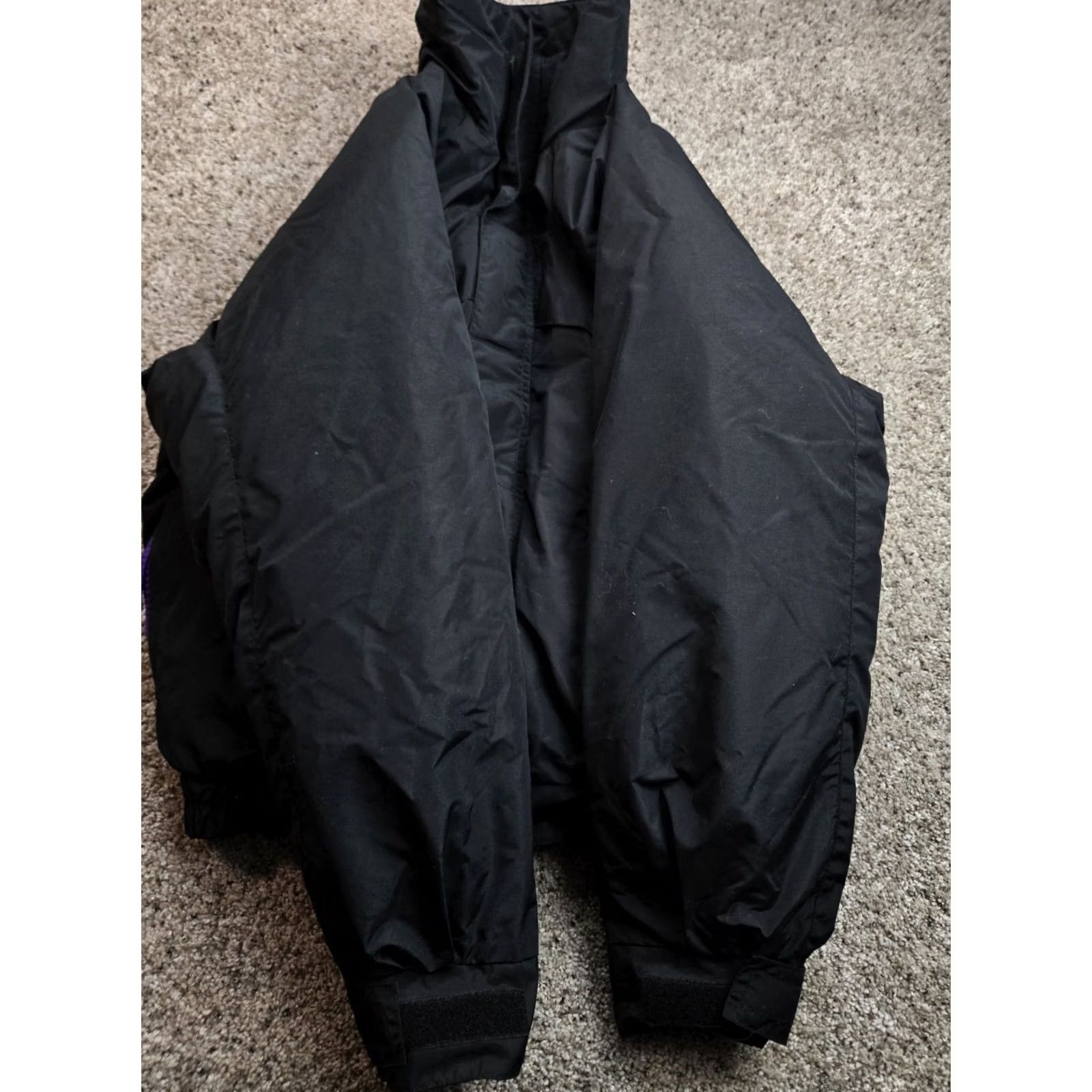 Vintage VINTAGE Columbia Whirlibird Jacket Mens M Black Goose Down Convertible Bomber Jacket Size US M / EU 48-50 / 2 - 3 Thumbnail