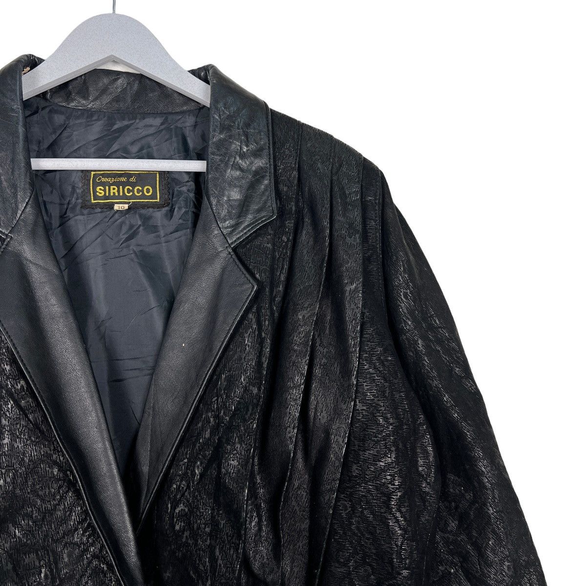 Japanese Brand 🔥 VINTAGE SERICCO CARDIGAN LEATHER JACKET Size US M / EU 48-50 / 2 - 6 Thumbnail
