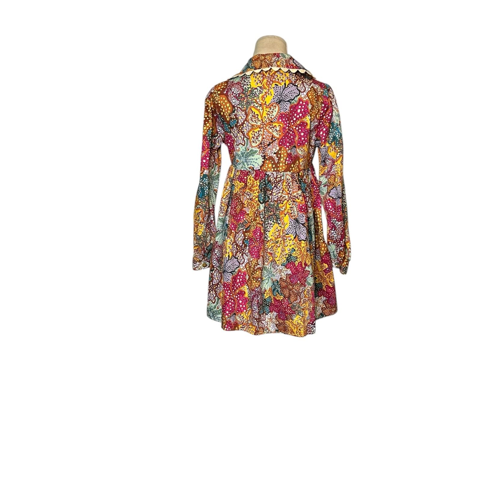 Other Kika Vargas Colorful Floral Babydoll Mini Dress size XXS Size XXS / US 00 / IT 34 - 10 Thumbnail