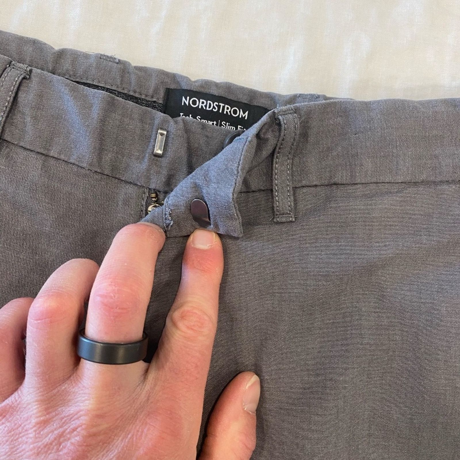 Nordstrom Nordstrom Men's Tech Smart Slim Fit Shorts - 30 Size US 30 / EU 46 - 4 Thumbnail