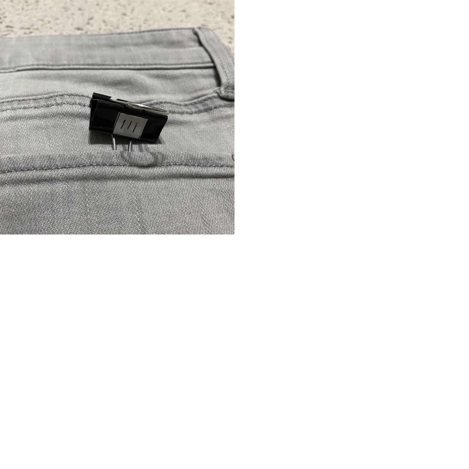 Talbots Talbots Jeans Slim 5-Pocket Design Gray Medium Wash Ankle Mid Rise Womens 4 Casual Denim Vintage: No Size 27" / US 4 / IT 40 - 9 Thumbnail
