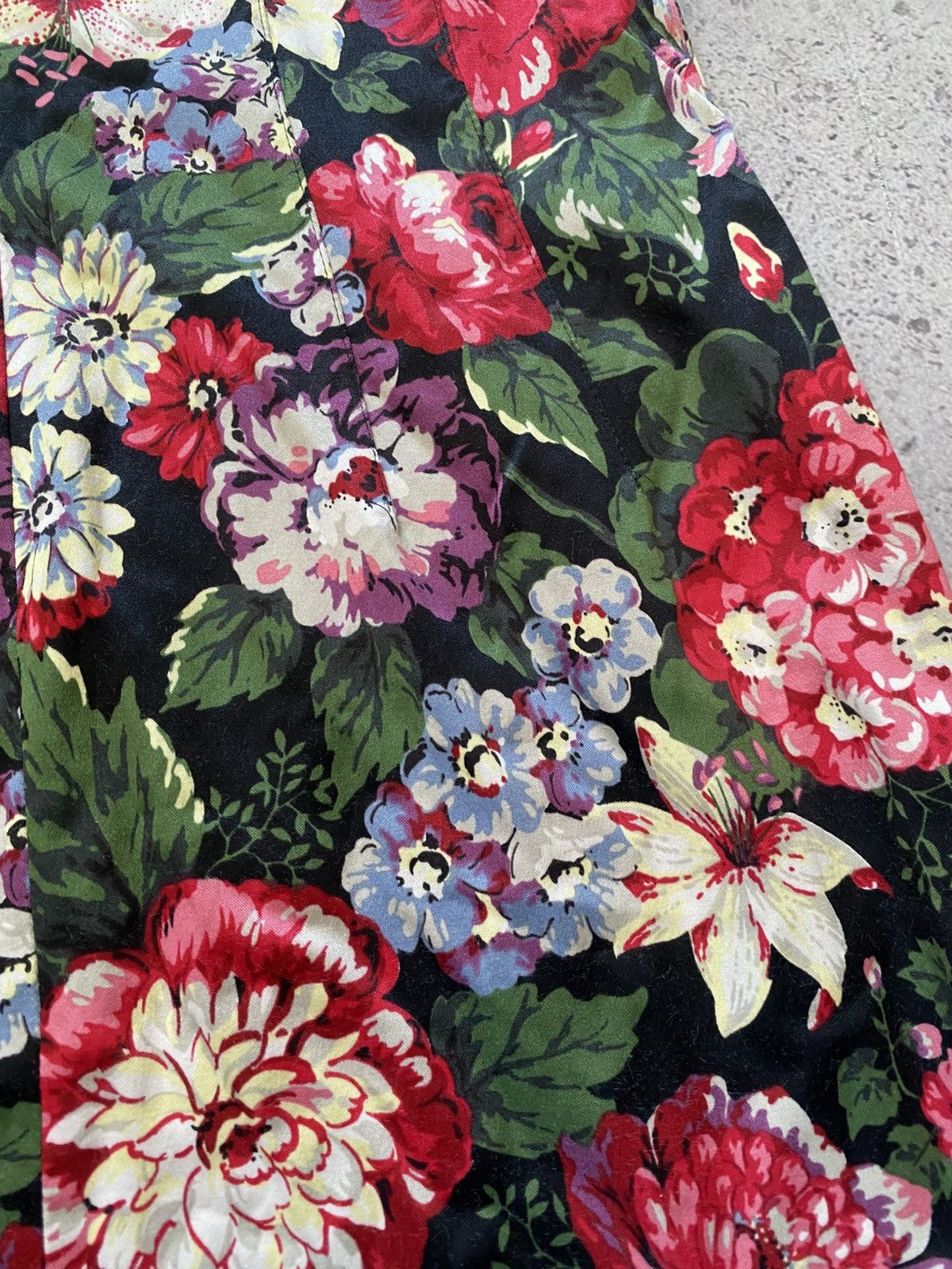 Dolce & Gabbana Vintage Dolce & Gabbana Floral Dress Authentic Y2K Luxury Size M / US 6-8 / IT 42-44 - 22 Thumbnail