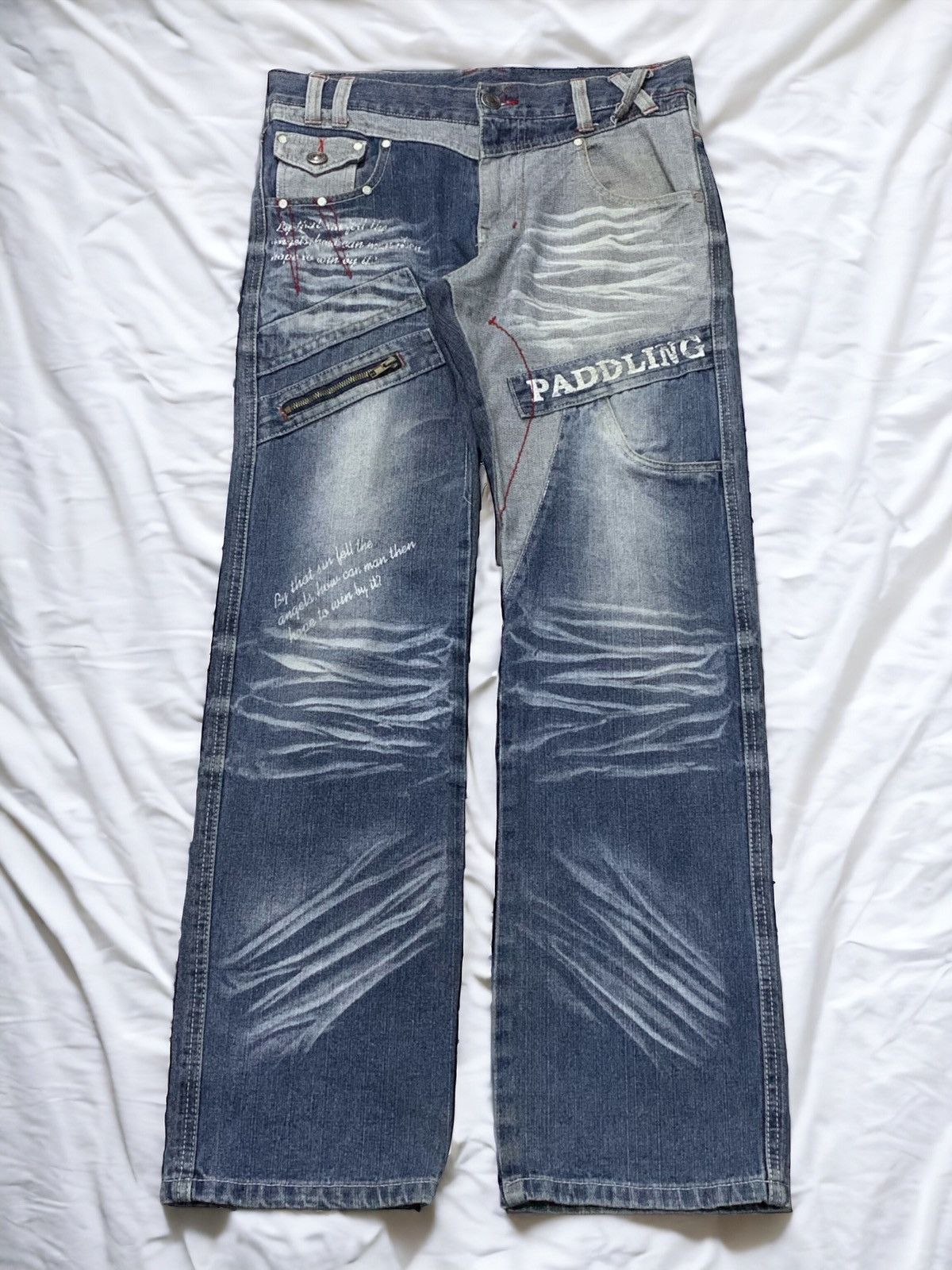 Affliction Hung Five Multipocket Stud Sin Angel Affliction Poems Pants Size US 32 / EU 48 - 1 Thumbnail