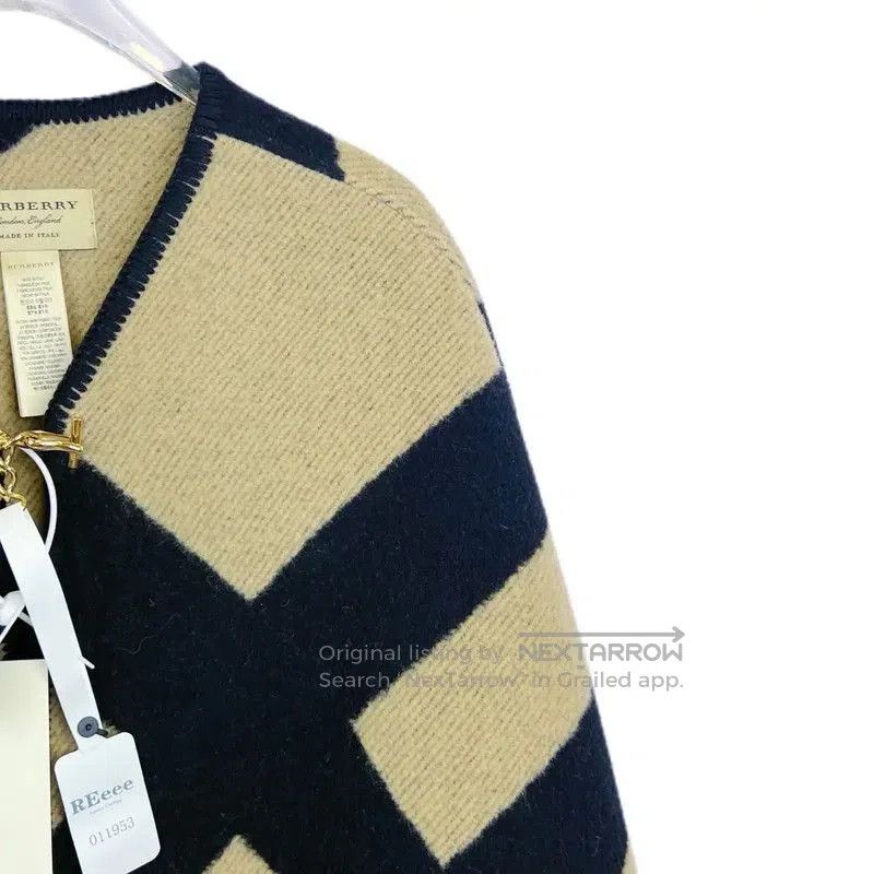 Burberry Burberry Khaki Cotton Knit Sweater for Women. Size XXS / US 00 / IT 34 - 3 Thumbnail