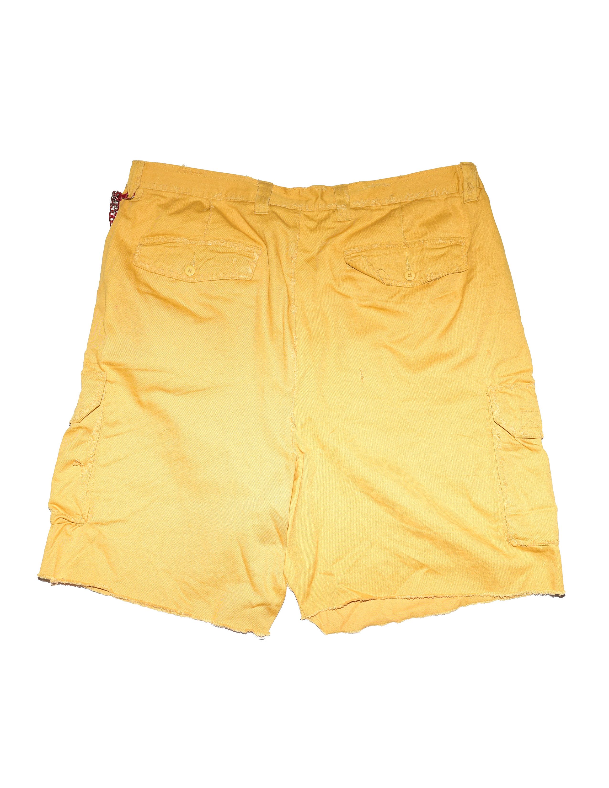 Banana Republic Distressed Burger Cargo Shorts Size US 40 / EU 56 - 2 Thumbnail
