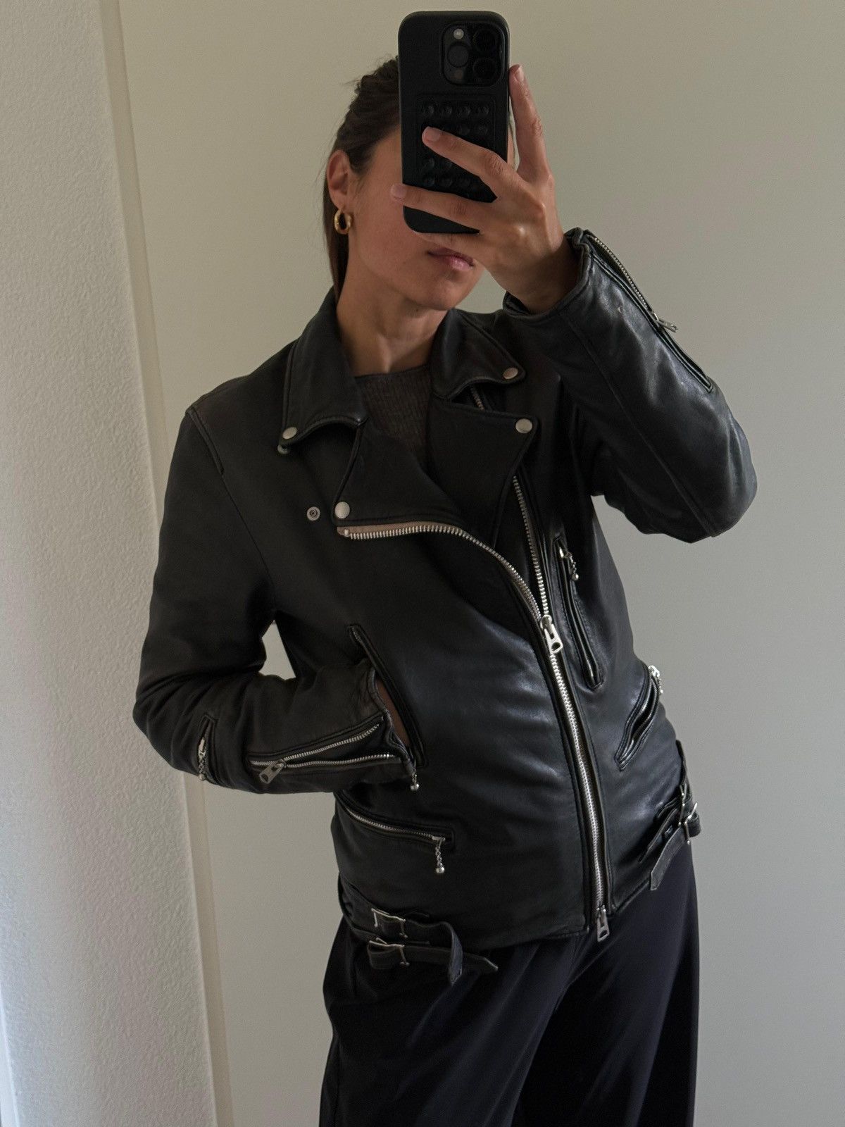 NANO universe Nano Universe leather jacket size s/m Size US S / EU 44-46 / 1 - 2 Thumbnail