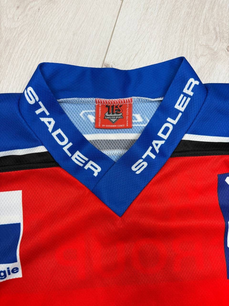 Vintage Forster ZSC Lions Hockey Jersey Vintage Size L Size US L / EU 52-54 / 3 - 3 Thumbnail