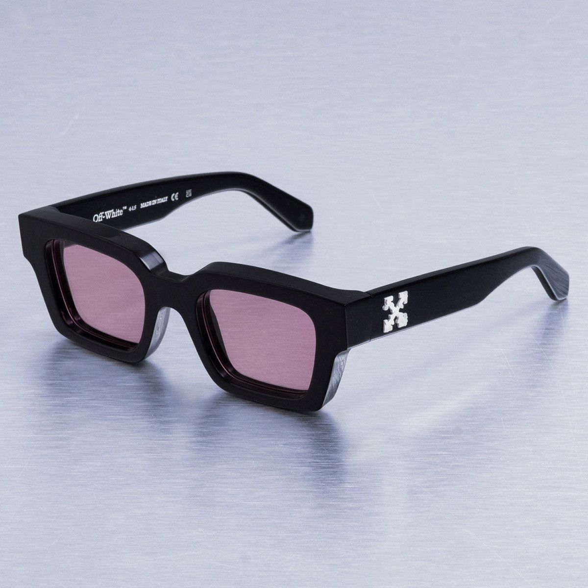 Off-White OFF WHITE VIRGIL BLACK SUNGLASSES Size ONE SIZE - 2 Thumbnail