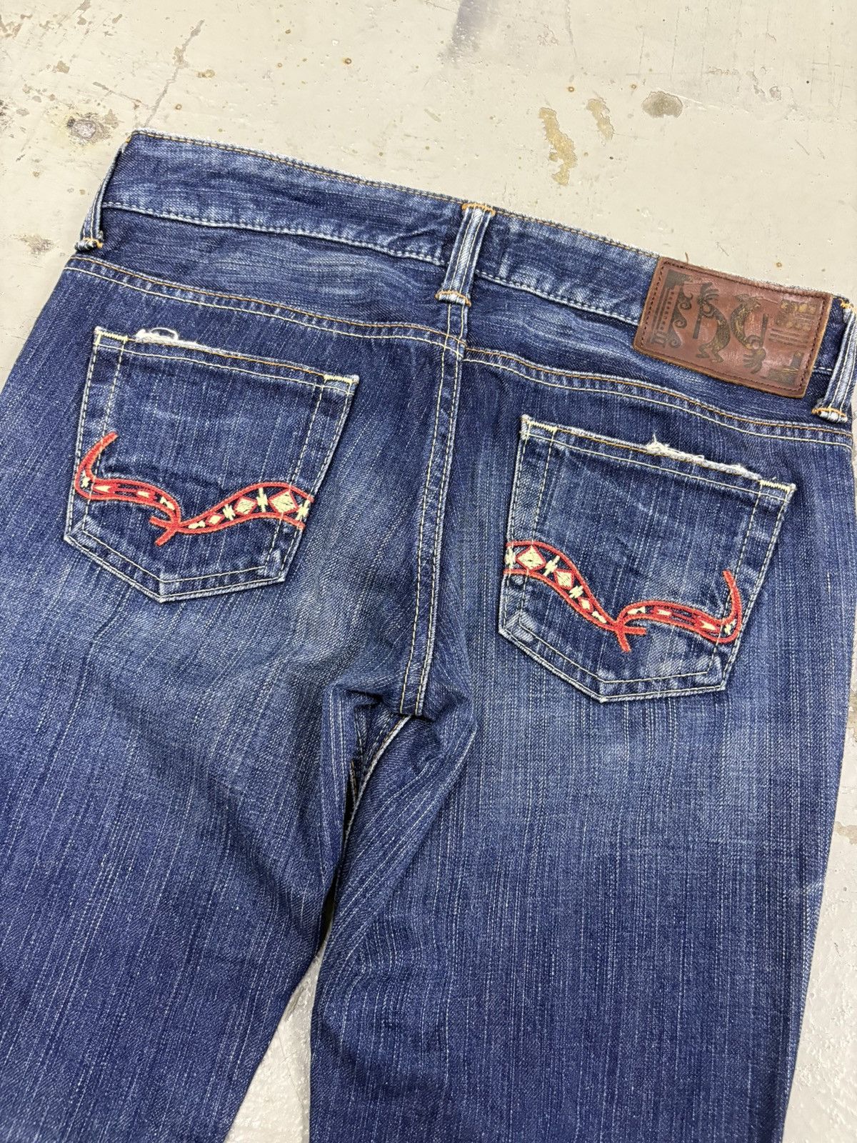 Hysteric Glamour SOMETHING EDWIN phyton flared denim robin jeans Size US 32 / EU 48 - 8 Thumbnail