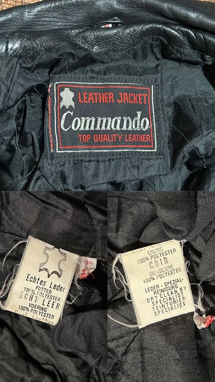 Other Real Leather Jacket Motorcycle Biker Racer Commando Jacket Size US M / EU 48-50 / 2 - 11 Thumbnail