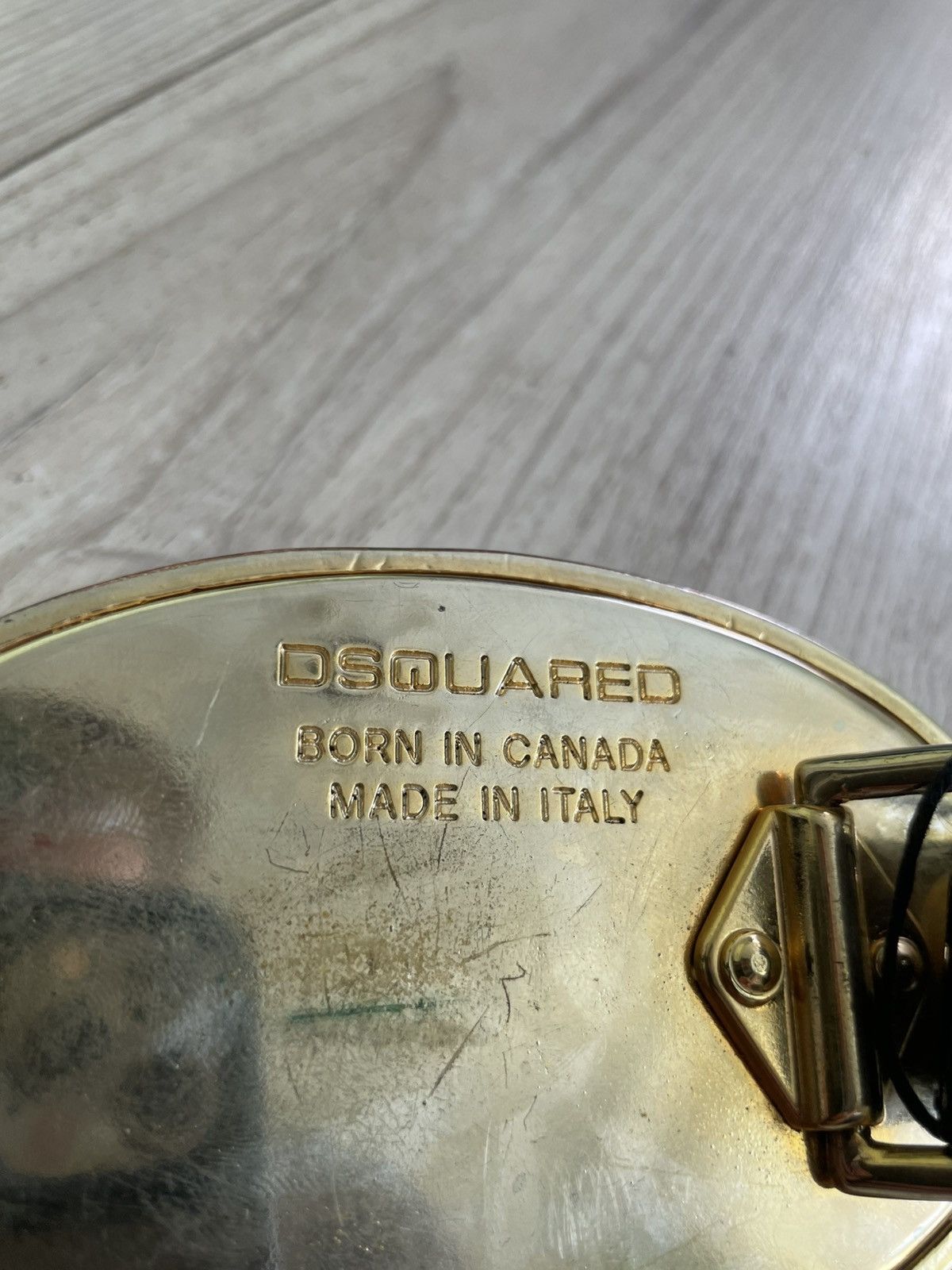 Dsquared2 × Vintage Dsquared Black Patent Leather Belt Size ONE SIZE - 9 Thumbnail