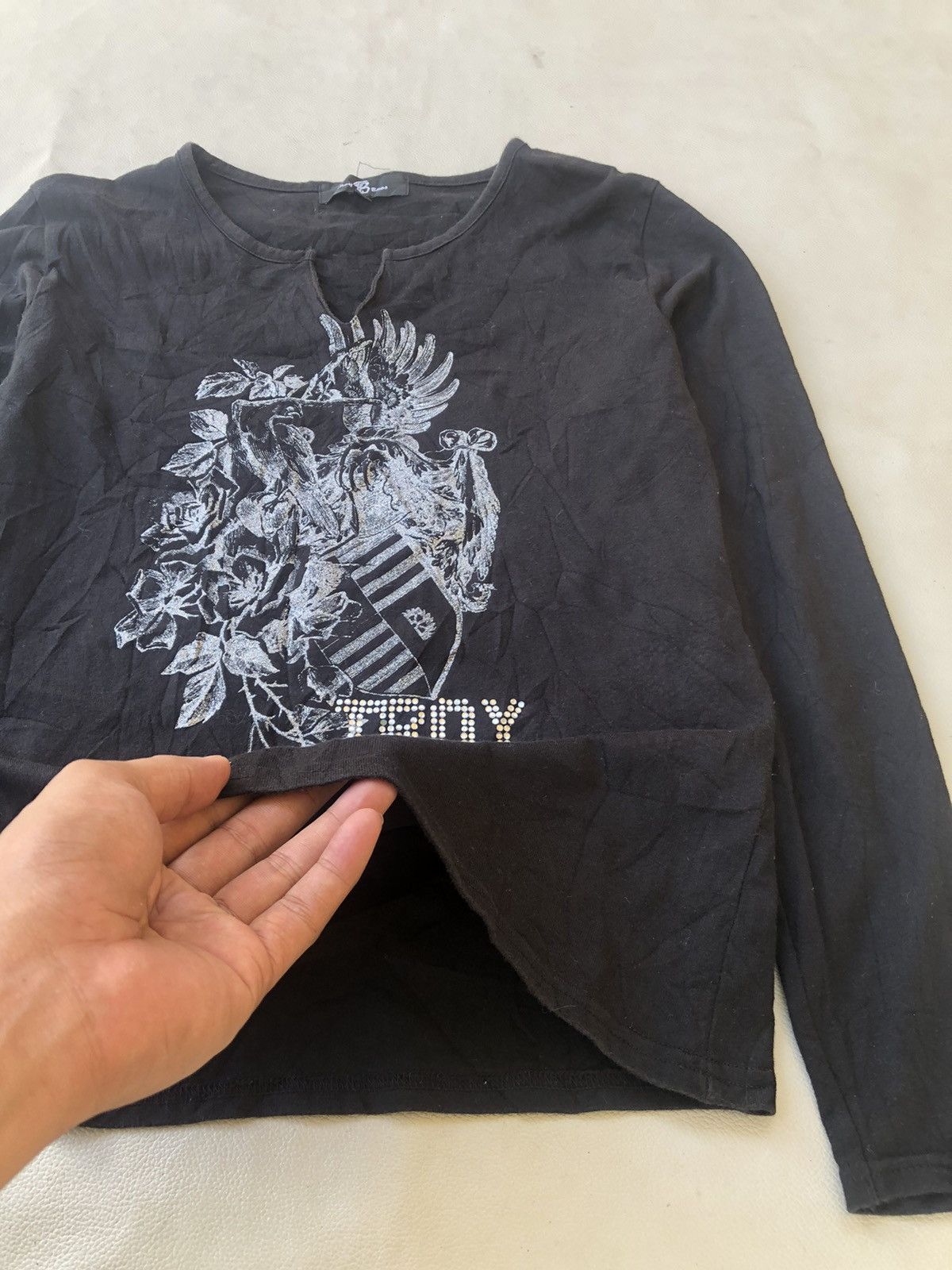 Hysteric Glamour Gothic Poem Troy Bros LongSleeve Rock Punk Style Size US M / EU 48-50 / 2 - 2 Thumbnail