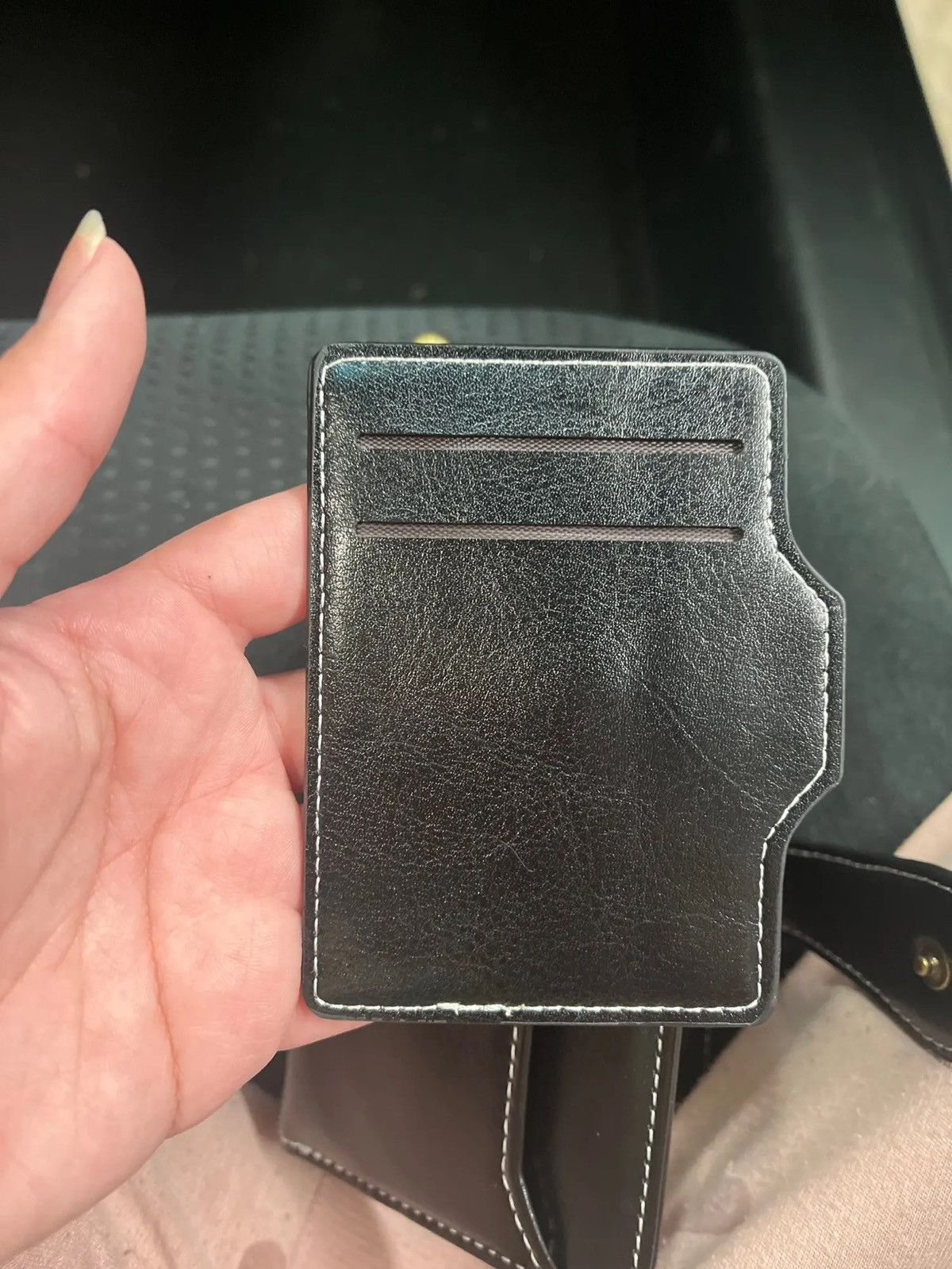 Japanese Brand PU Leather Cross Wallet Size ONE SIZE - 10 Thumbnail