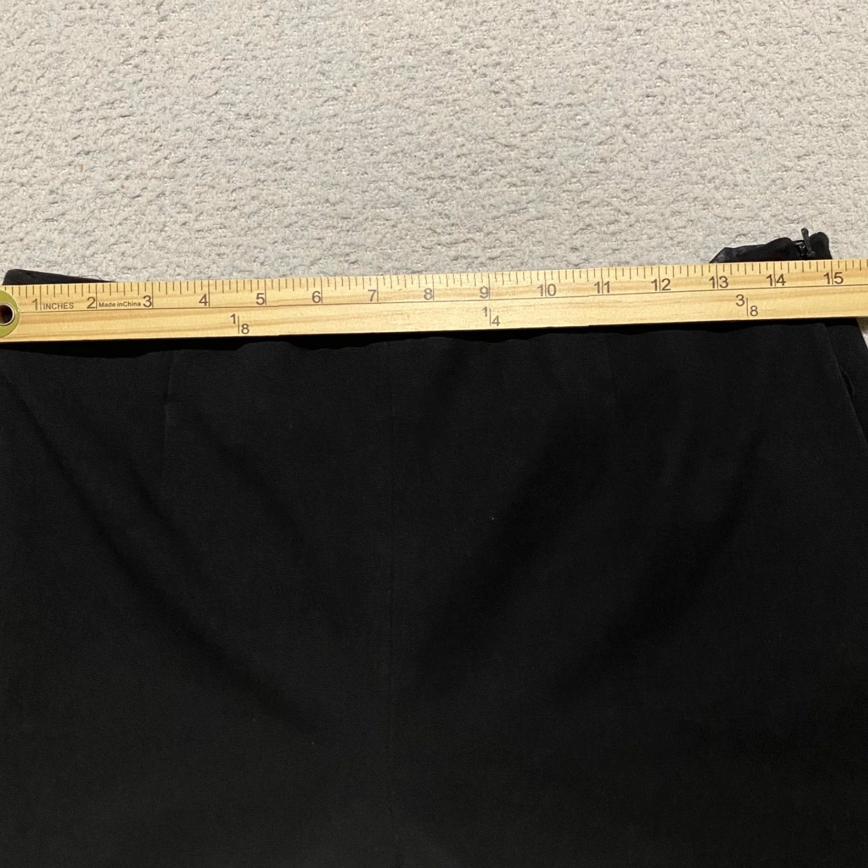 Talbots Talbots Womens 10P Dress Pants Black Straight Petites High Rise Ankle Business Size 32" / US 10 / IT 46 - 7 Thumbnail