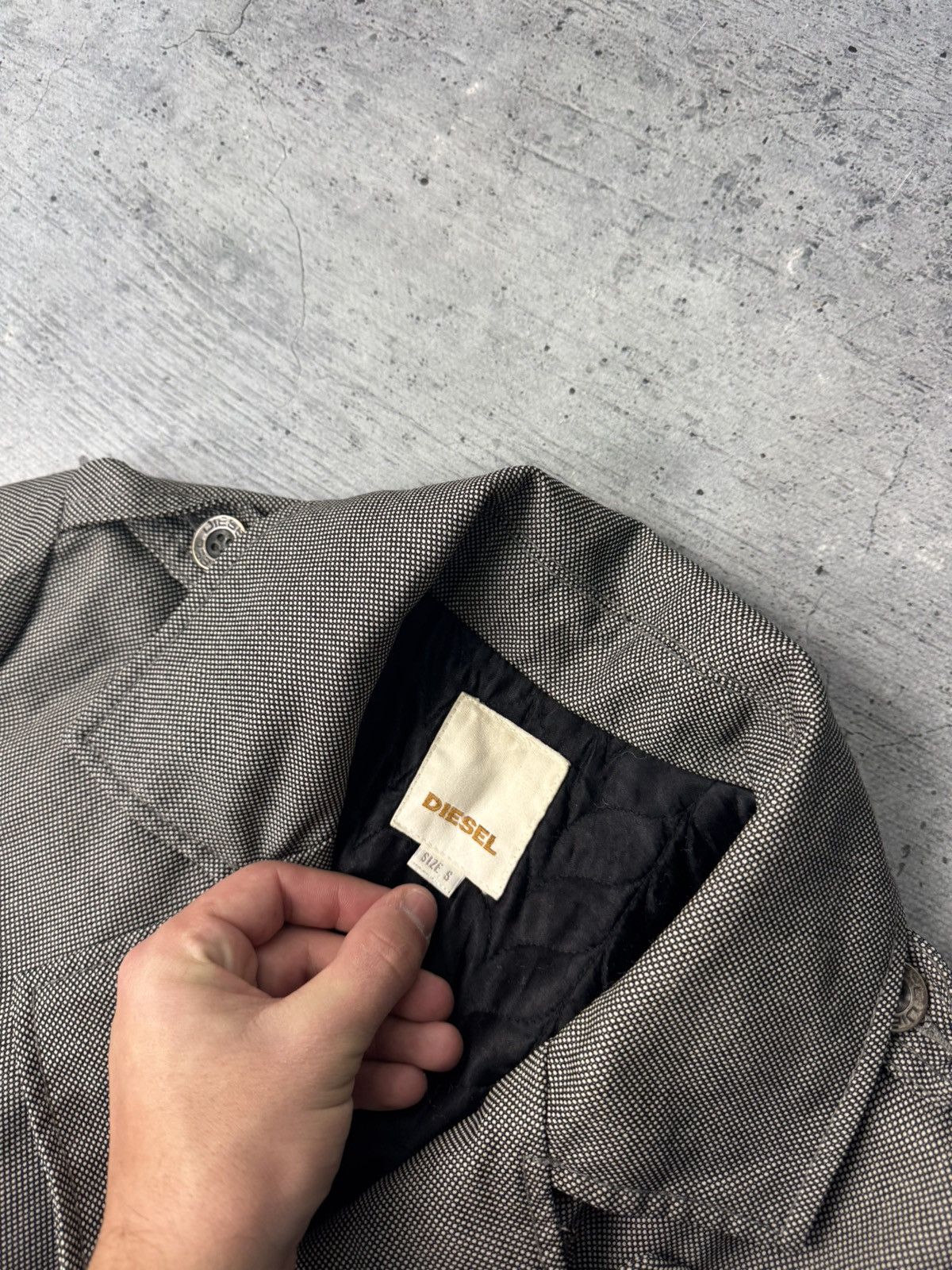 Diesel Diesel Coat Jacket Vintage Y2k Rare Size S / US 4 / IT 40 - 7 Thumbnail