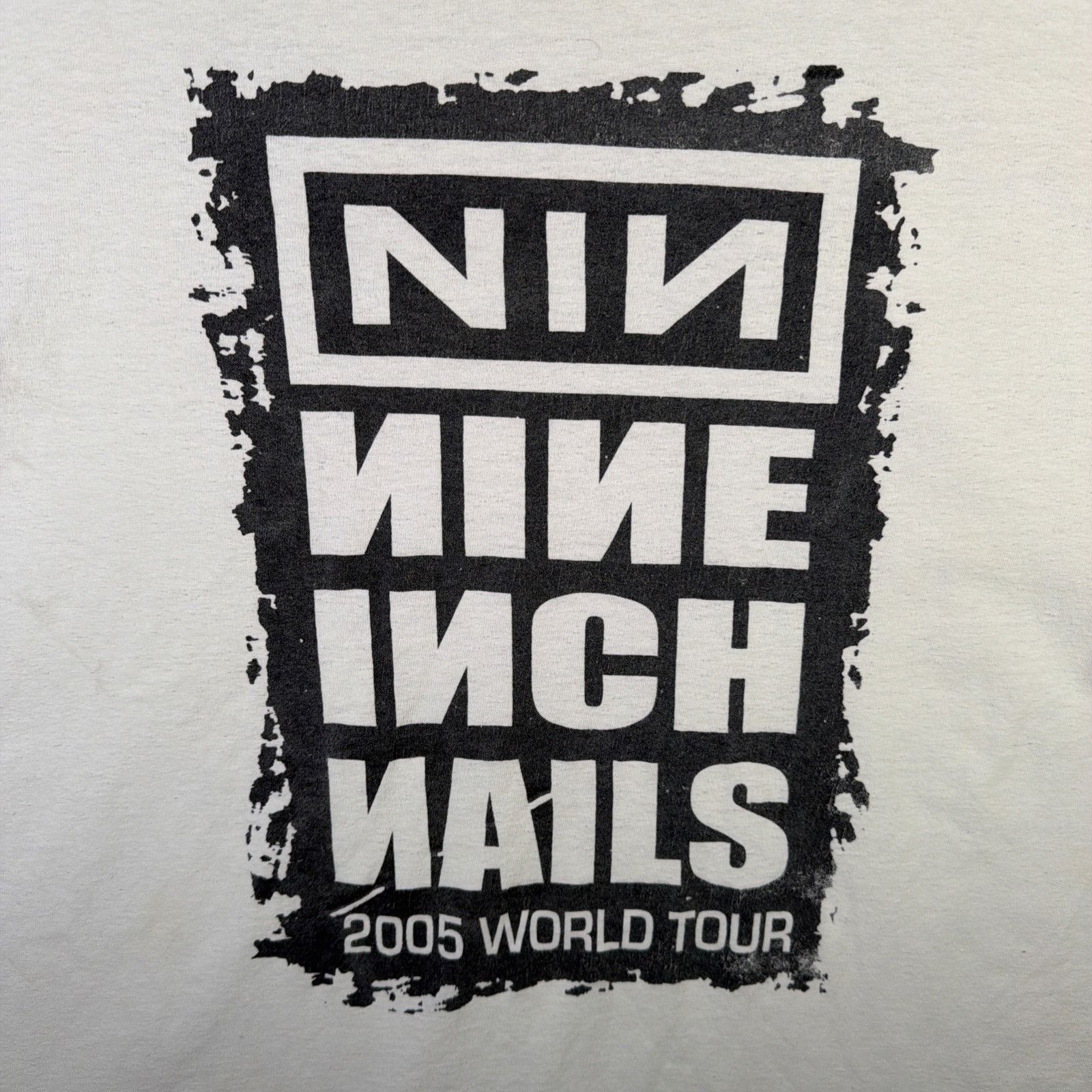 Band Tees Vintage Nine Inch Nails Shirt Mens XL Y2K 2005 World Tour Size US XL / EU 56 / 4 - 7 Thumbnail